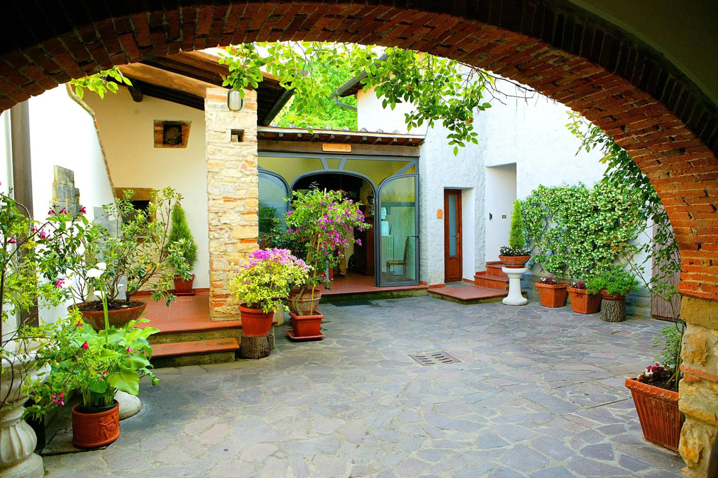 Facade/entrance in Tenuta Il Burchio