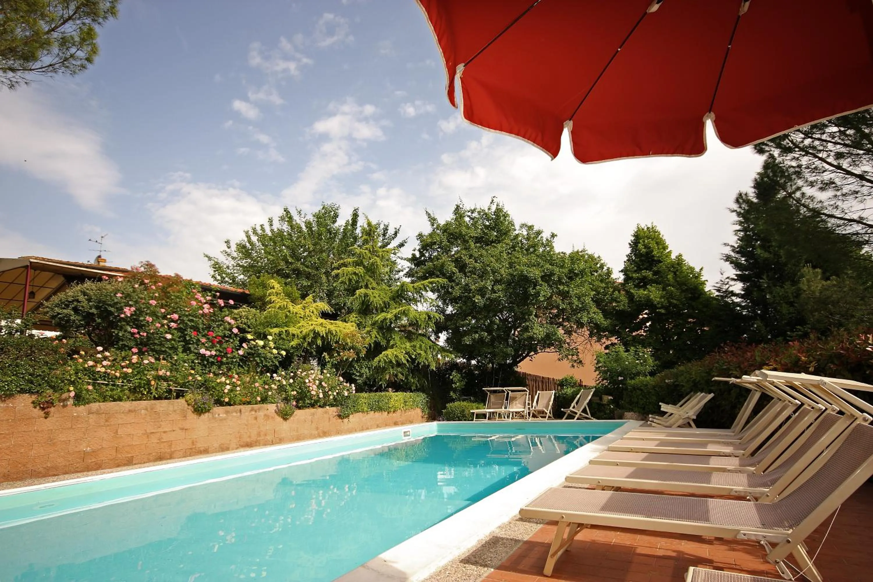 Swimming pool in Tenuta Il Burchio