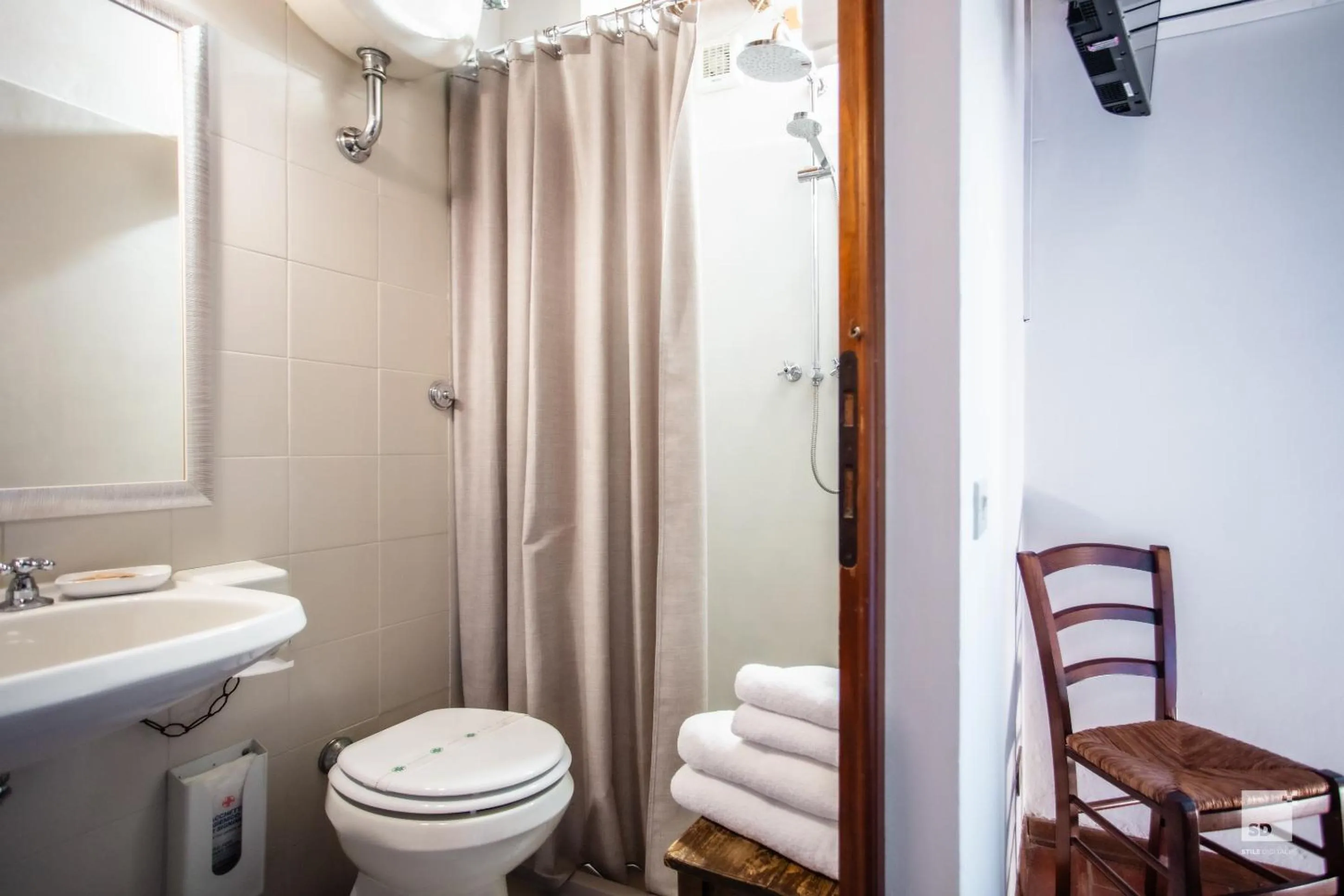 Bathroom in Tenuta Il Burchio