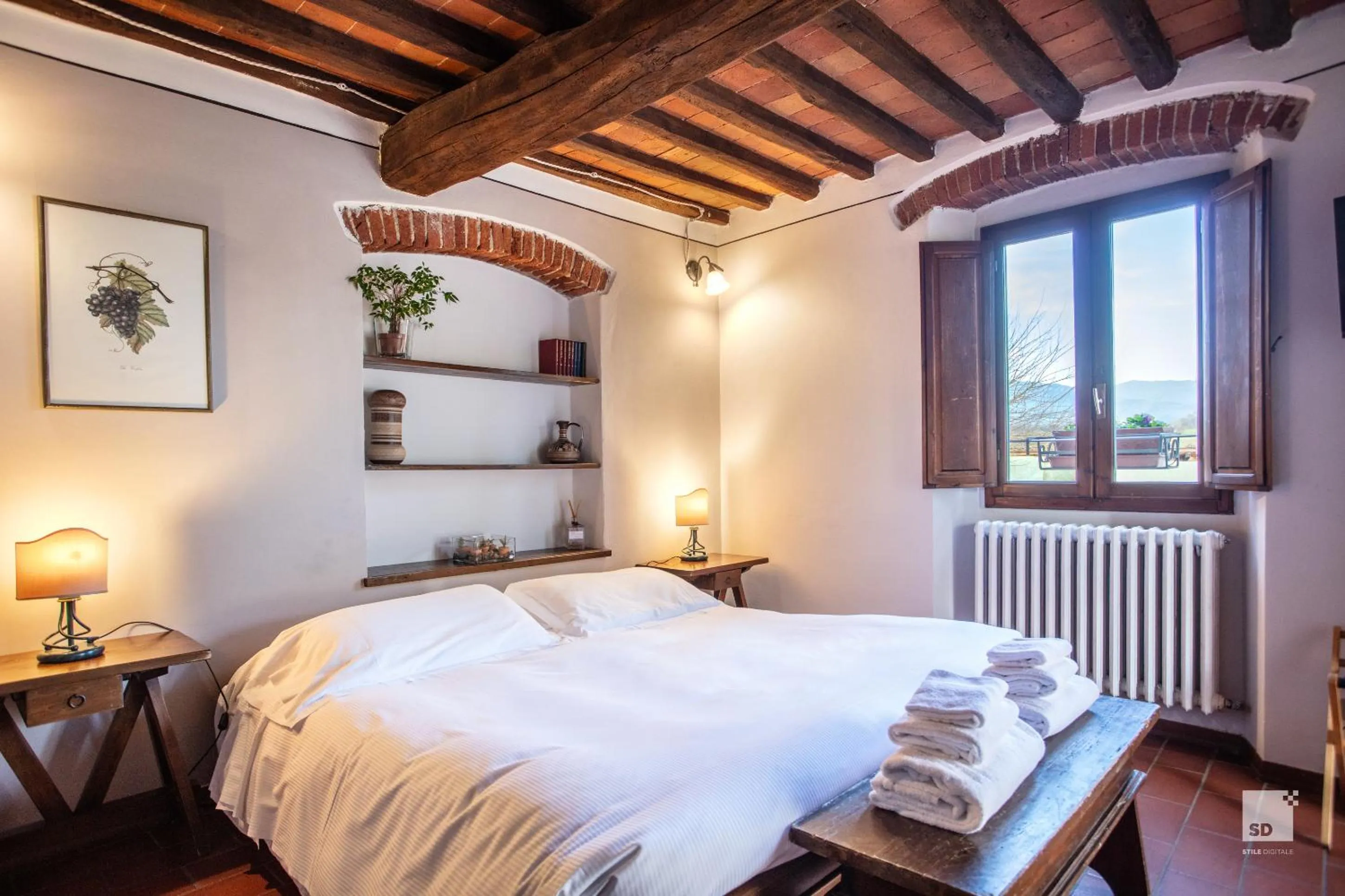 Bed in Tenuta Il Burchio