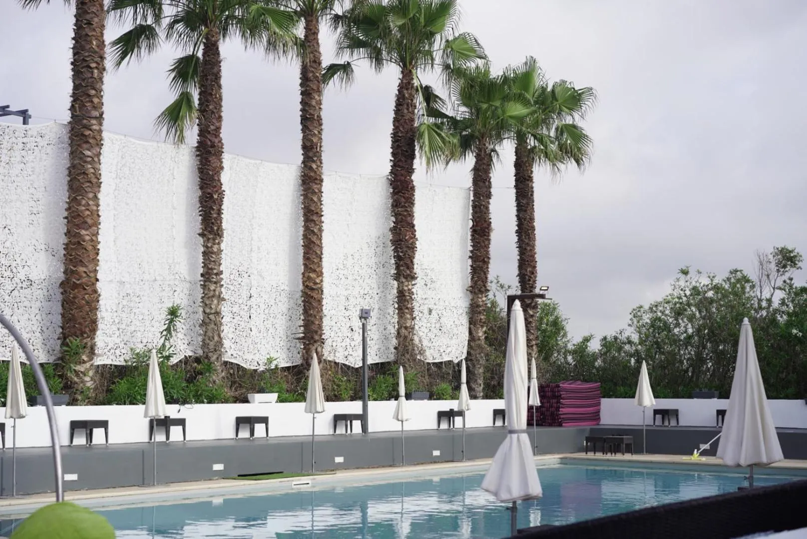 Swimming pool in Le Jardin de Babylone Résidence Festive & Naturiste "réservé aux couples uniquement"