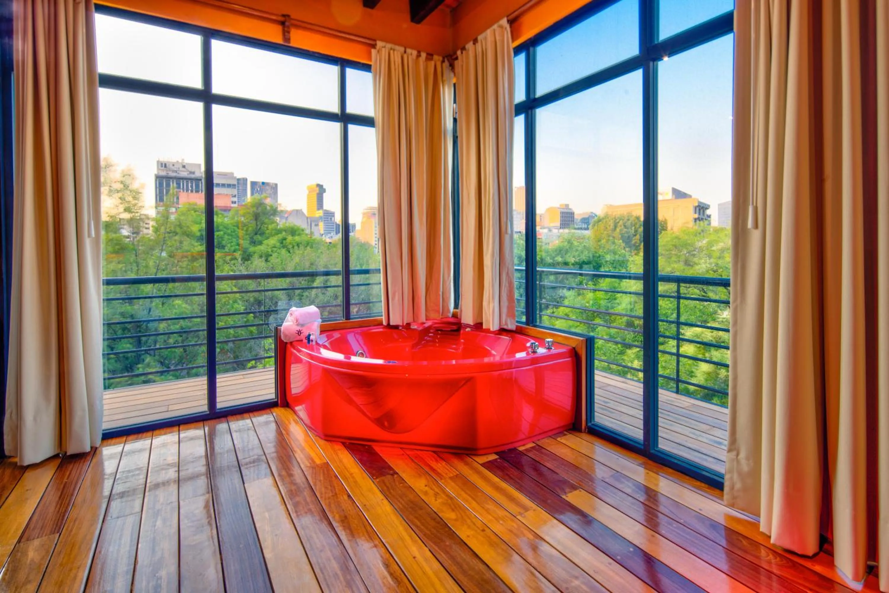 Hot Tub in Hotel Parque España