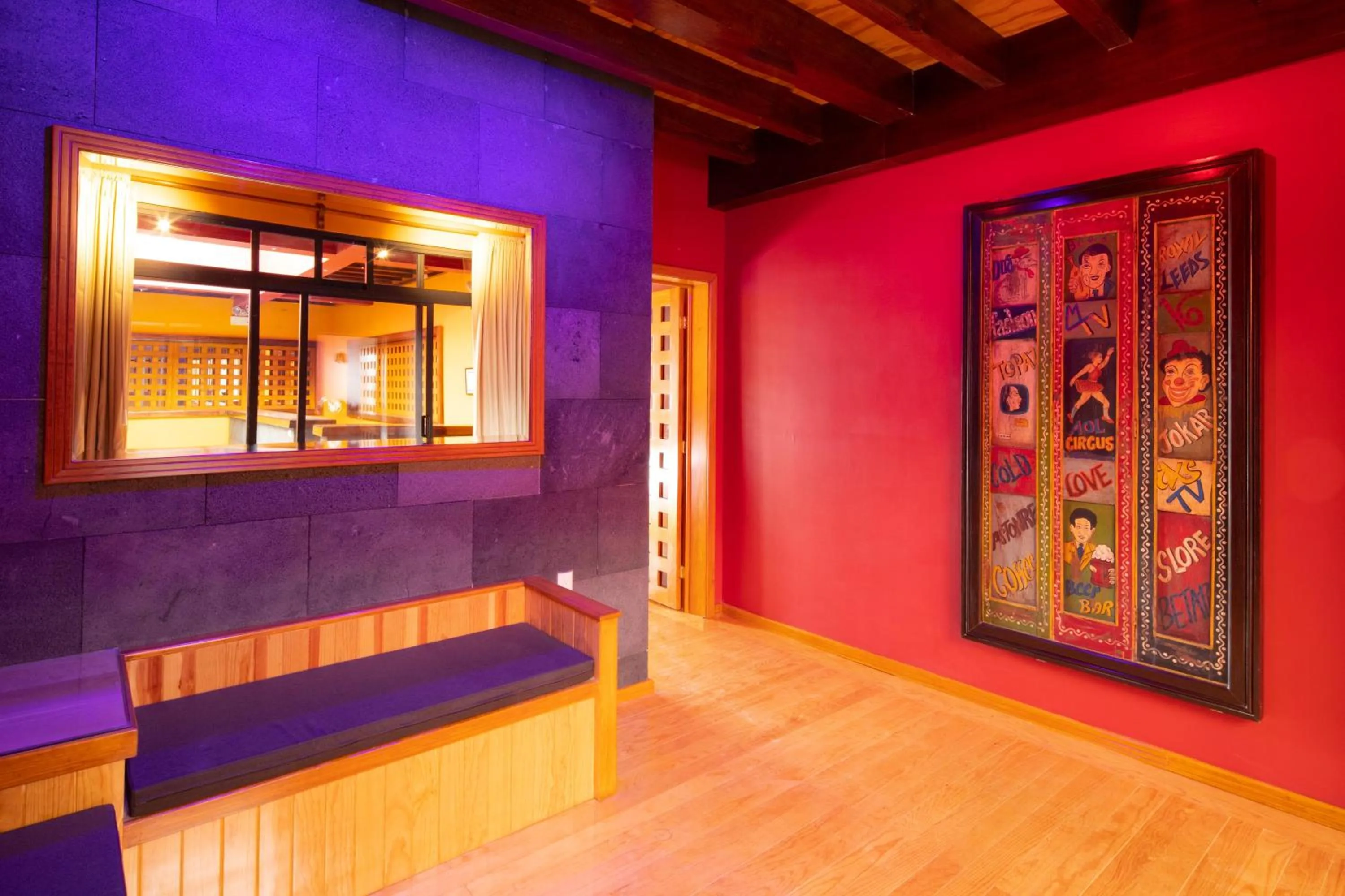 Seating area in Hotel Parque España