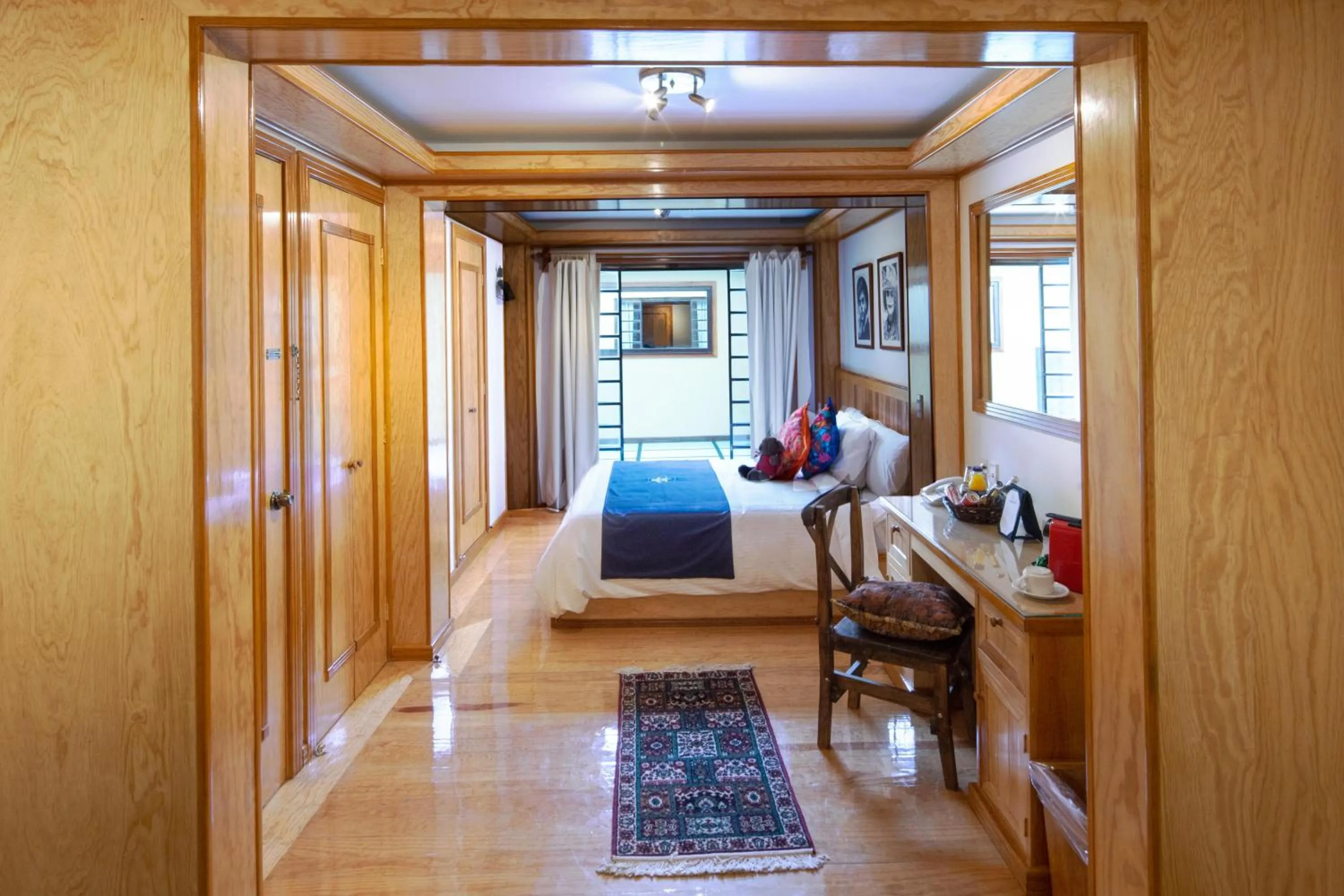 Patio in Hotel Parque España