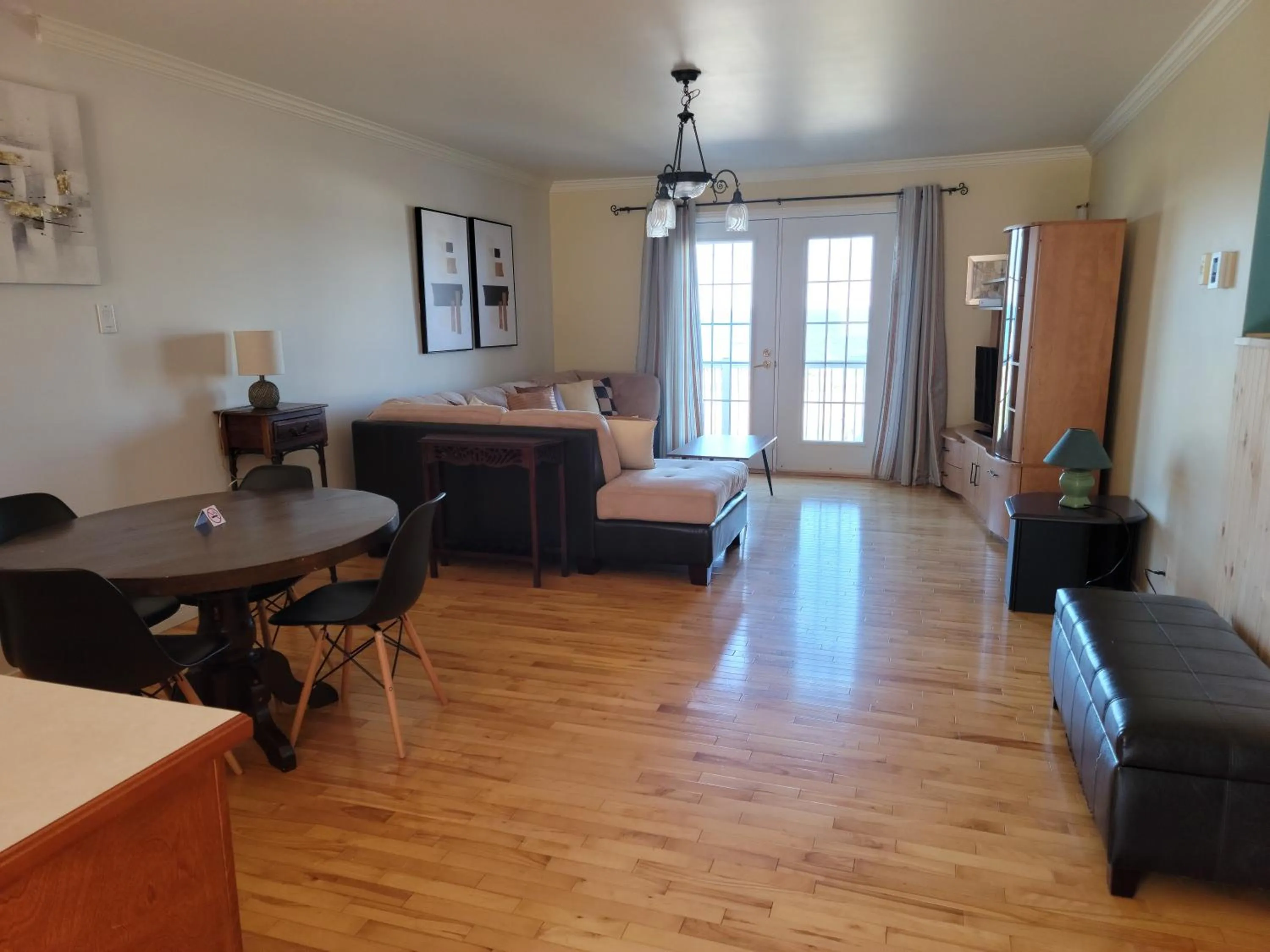 Living room, Bed in Motel de la mer