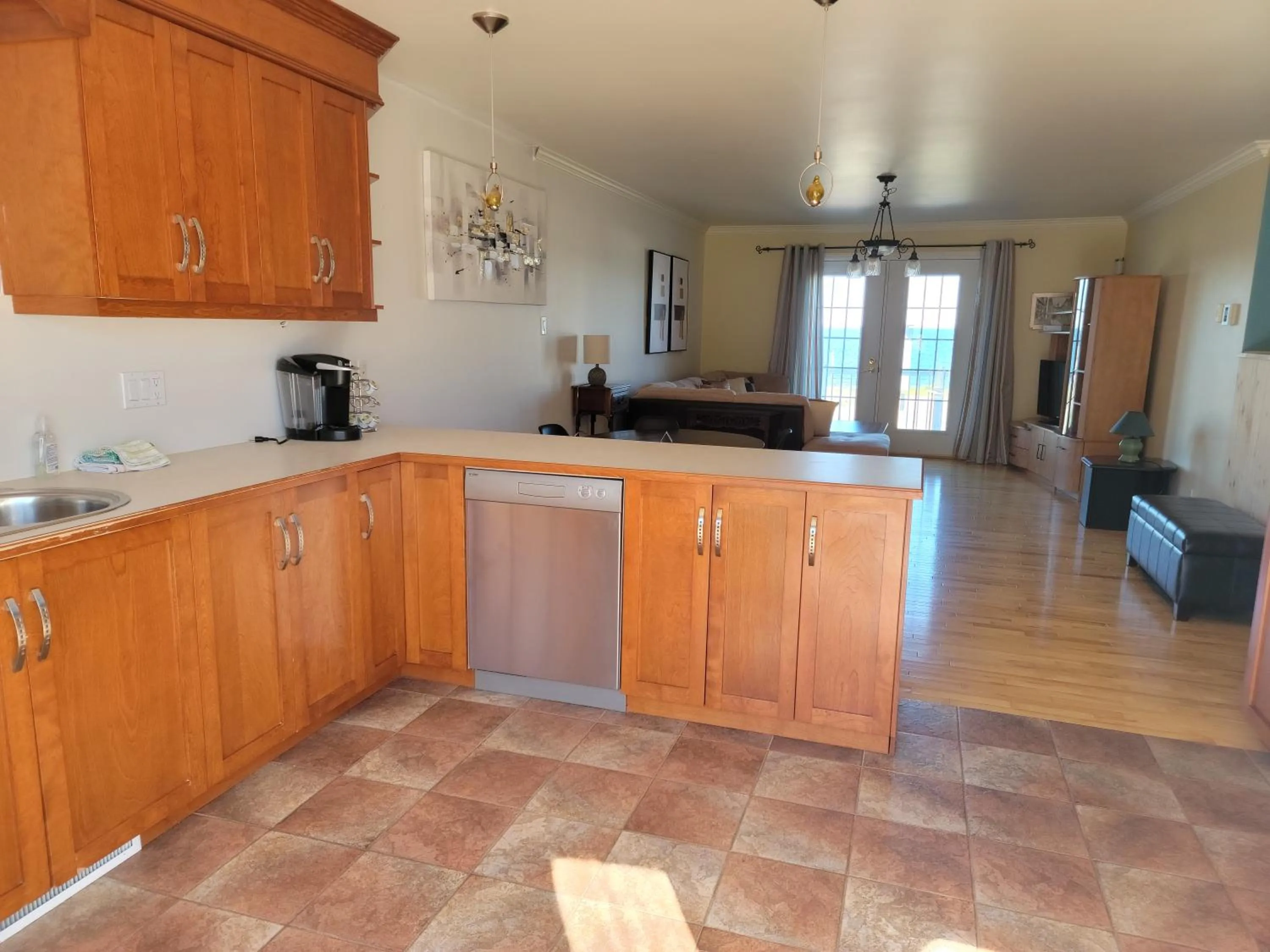 kitchen in Motel de la mer
