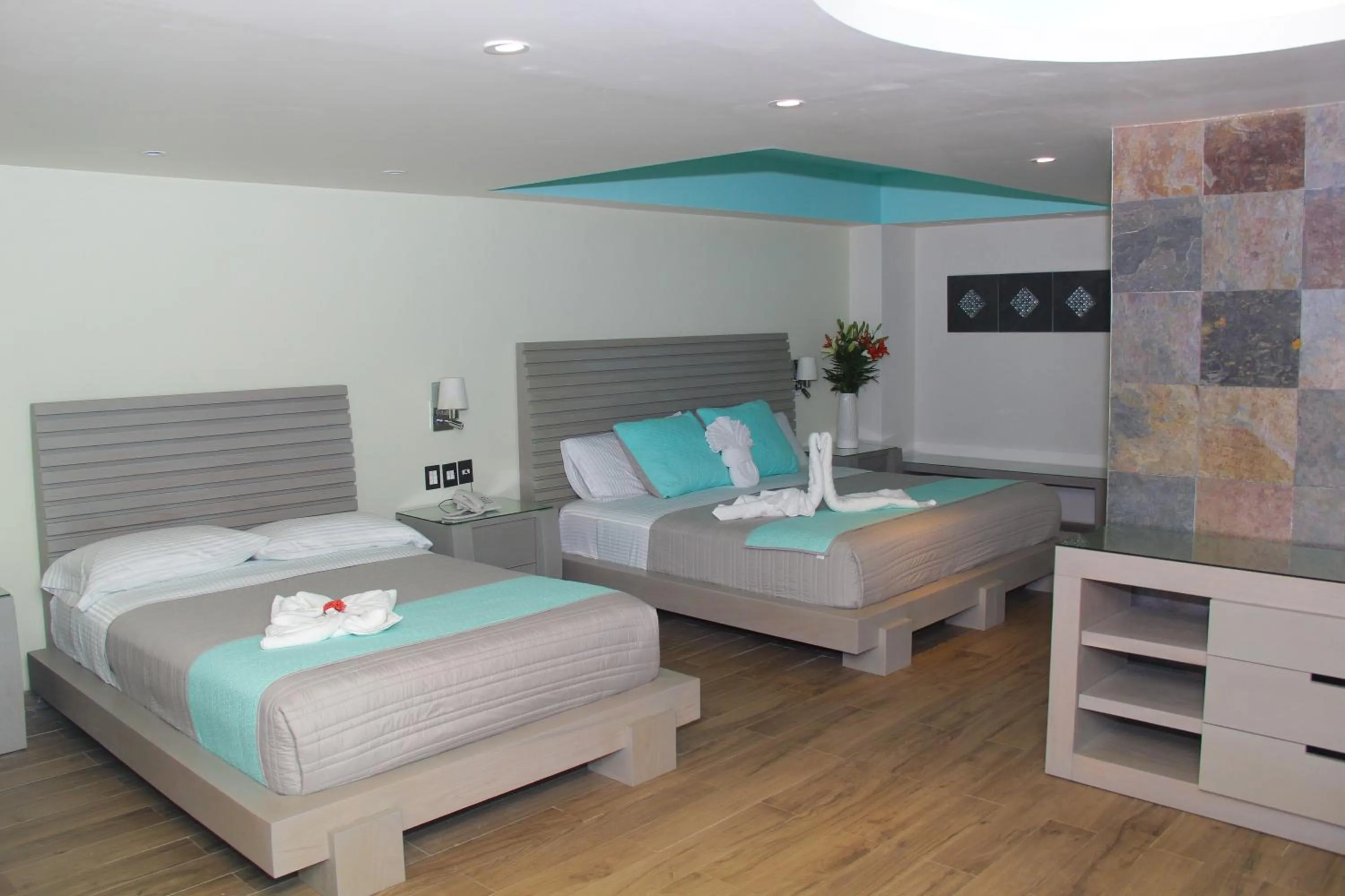 Bedroom, Bed in Villas Maria Isabel