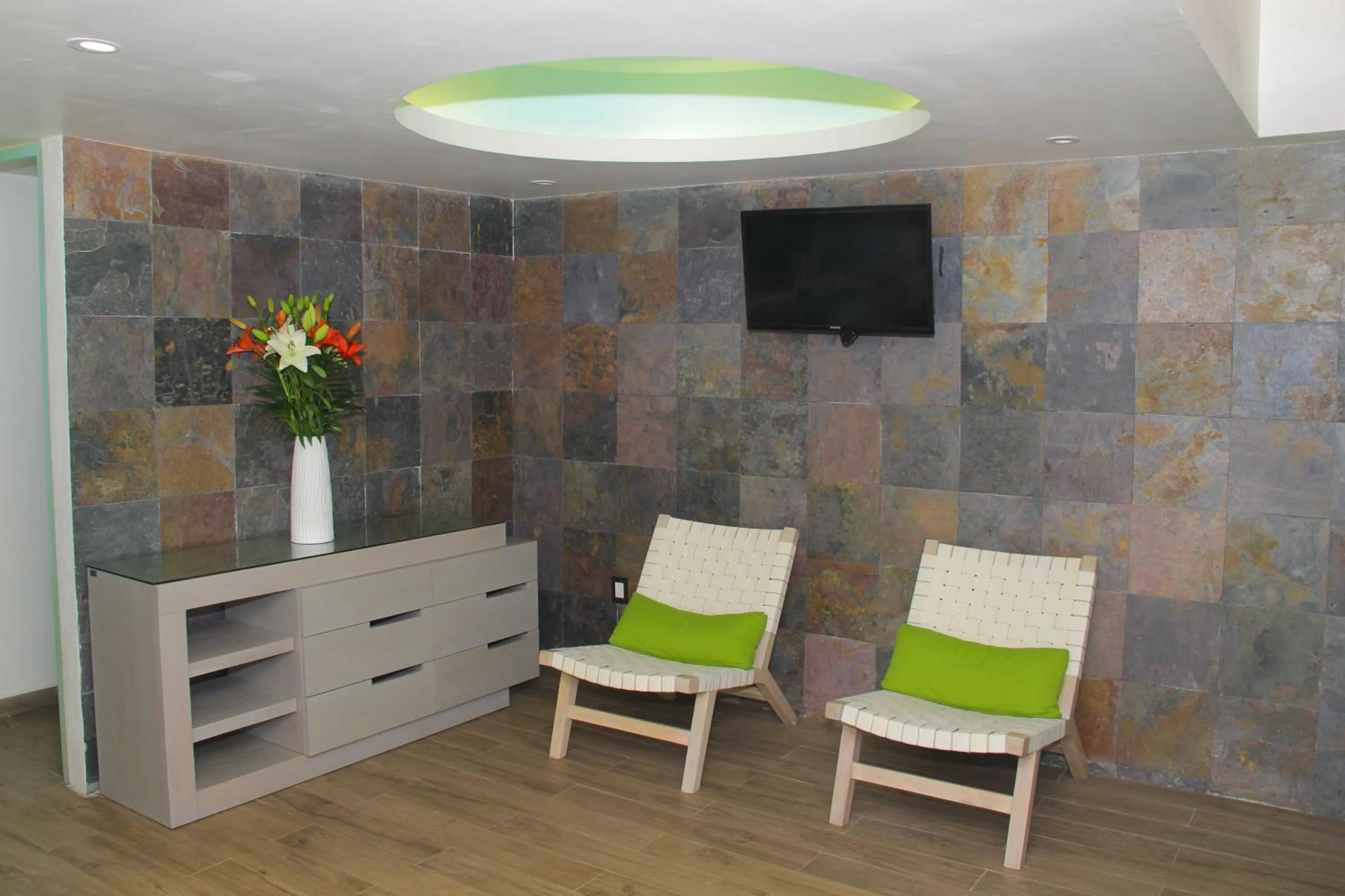 Seating area in Villas Maria Isabel