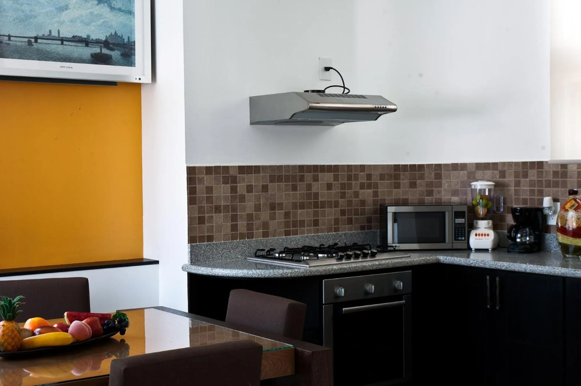 Kitchen or kitchenette in Villas Maria Isabel