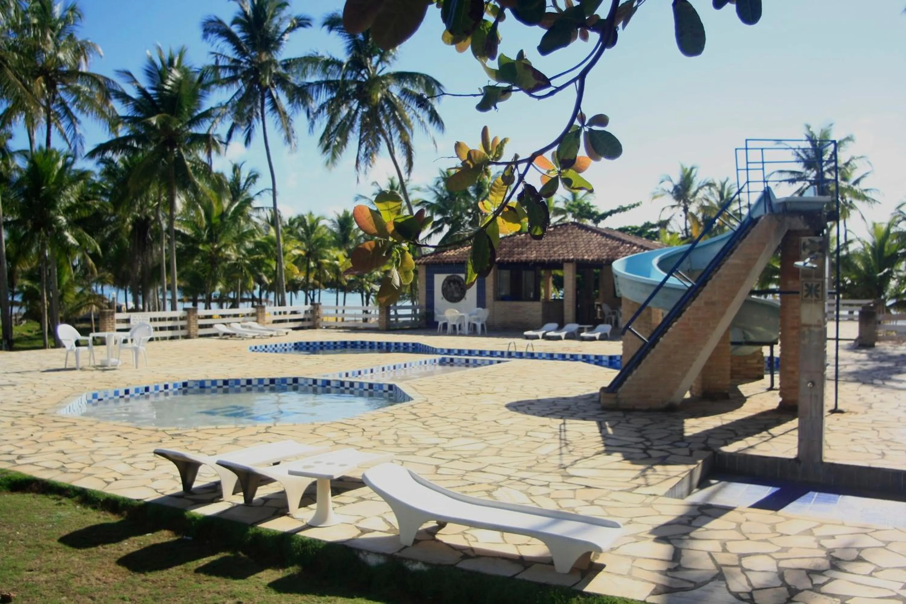 Swimming pool in Mar & Sol Praia Hotel