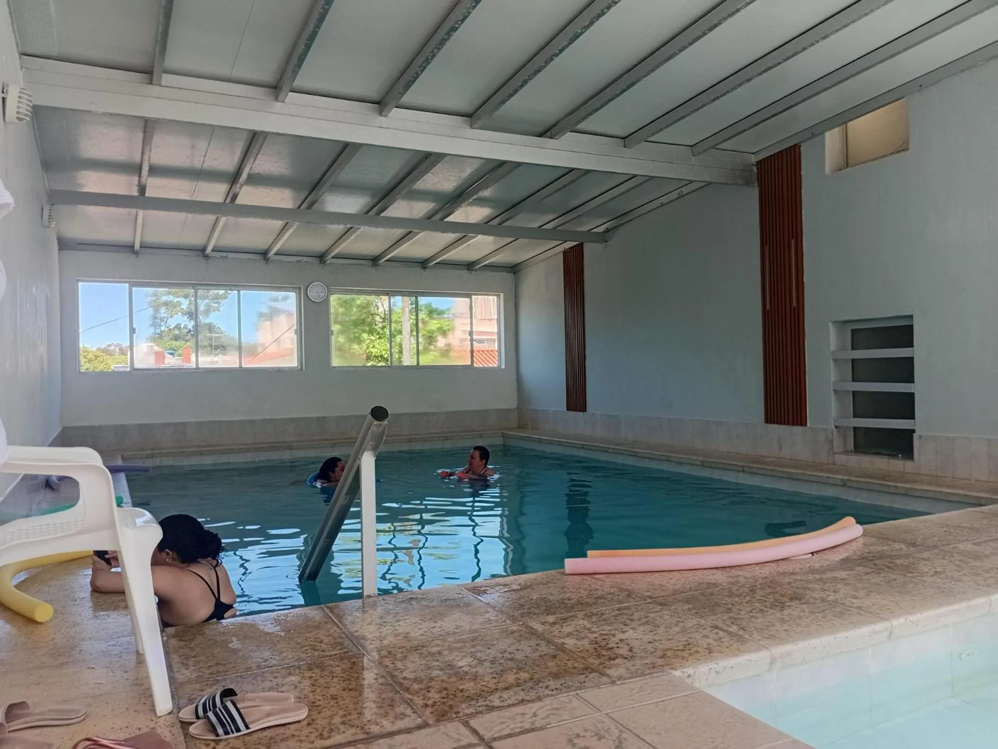 Pool view in Hotel Centenario