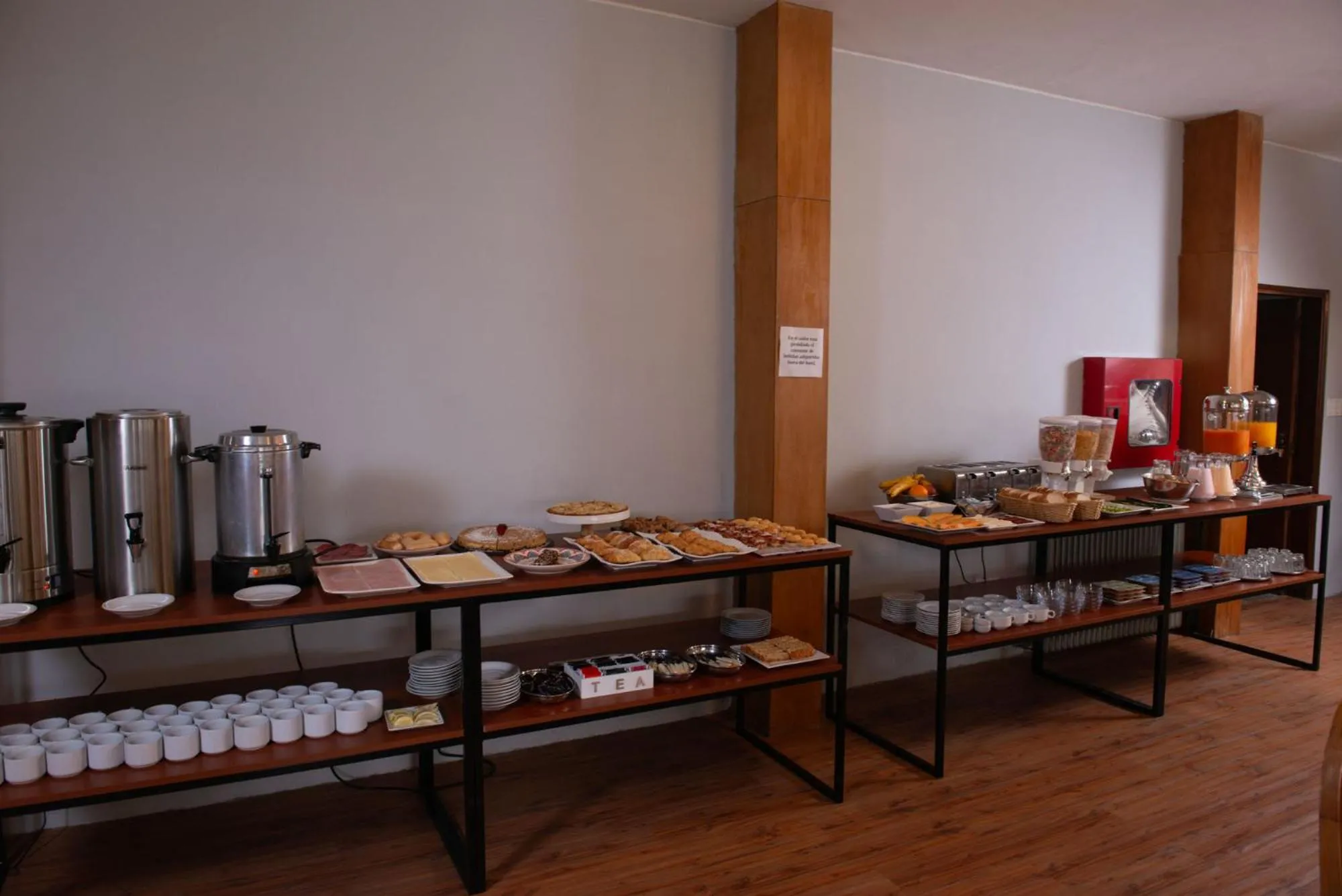 Breakfast in Hotel Centenario