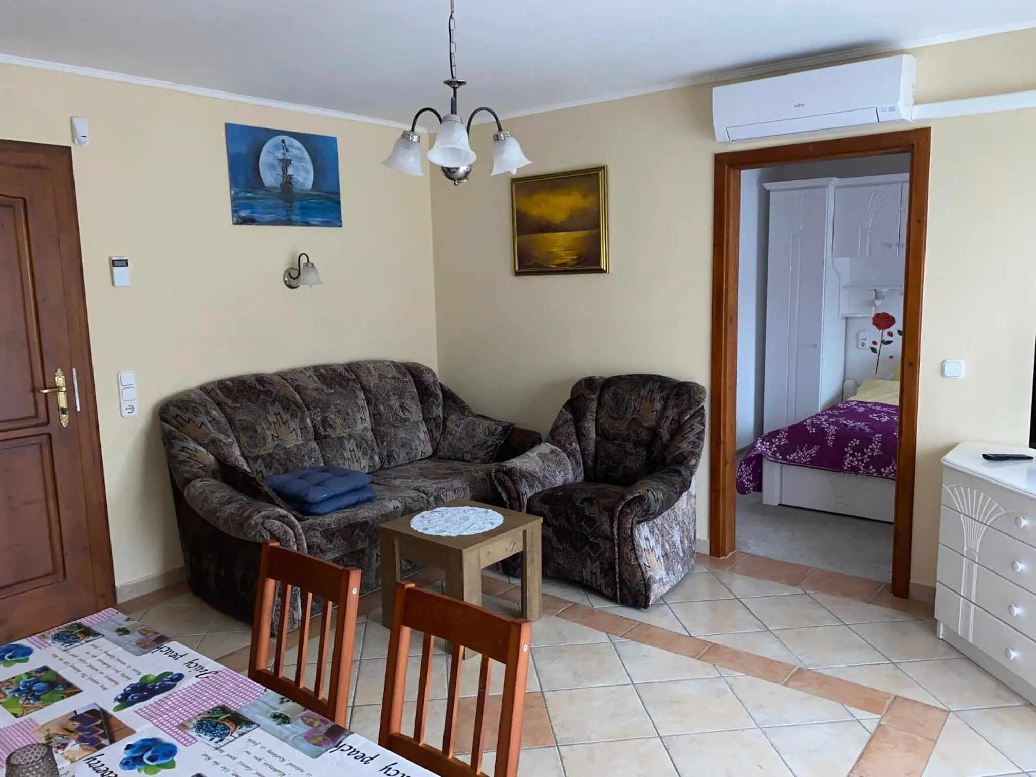 Living room in Arany Apartmanház Zalagyöngye