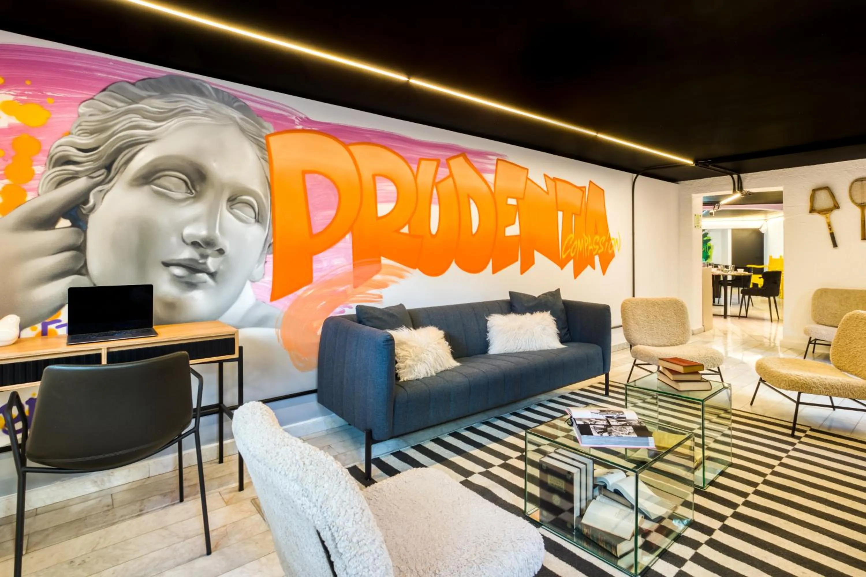 Lounge or bar in UTOPIC Campos Elíseos by ULIV