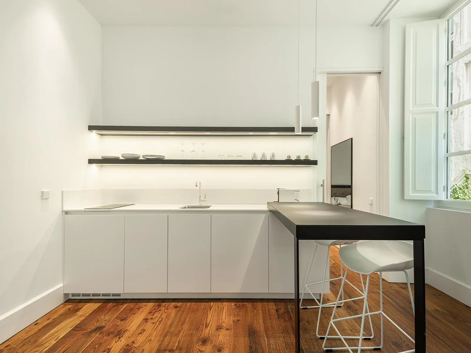 Kitchen or kitchenette in The Park Suites by IRES LAR