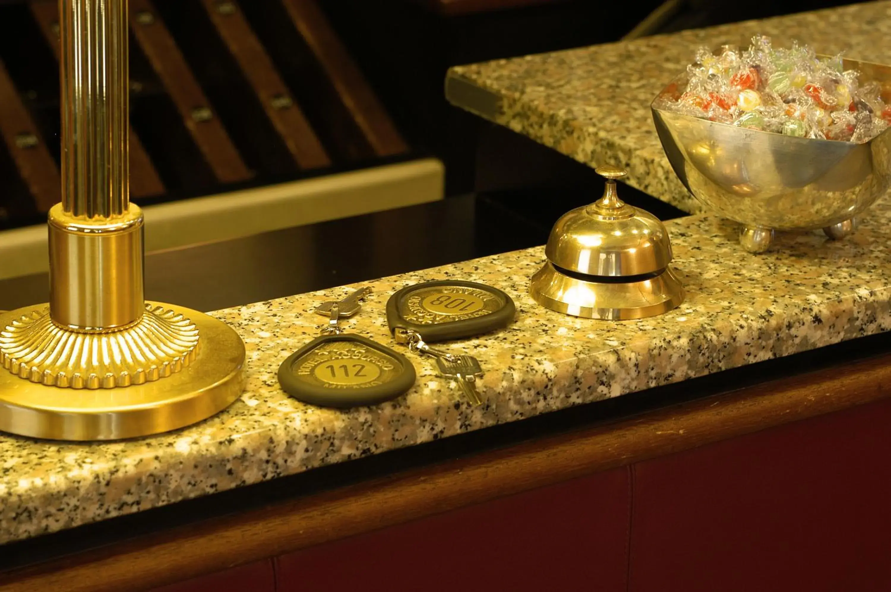 Lobby or reception in Hotel Accursio Lobby or reception in Hotel Accursio