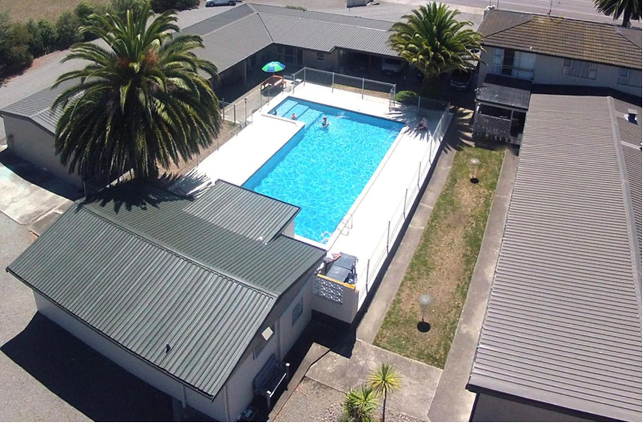 Bird's eye view in Thornton Lodge Motel