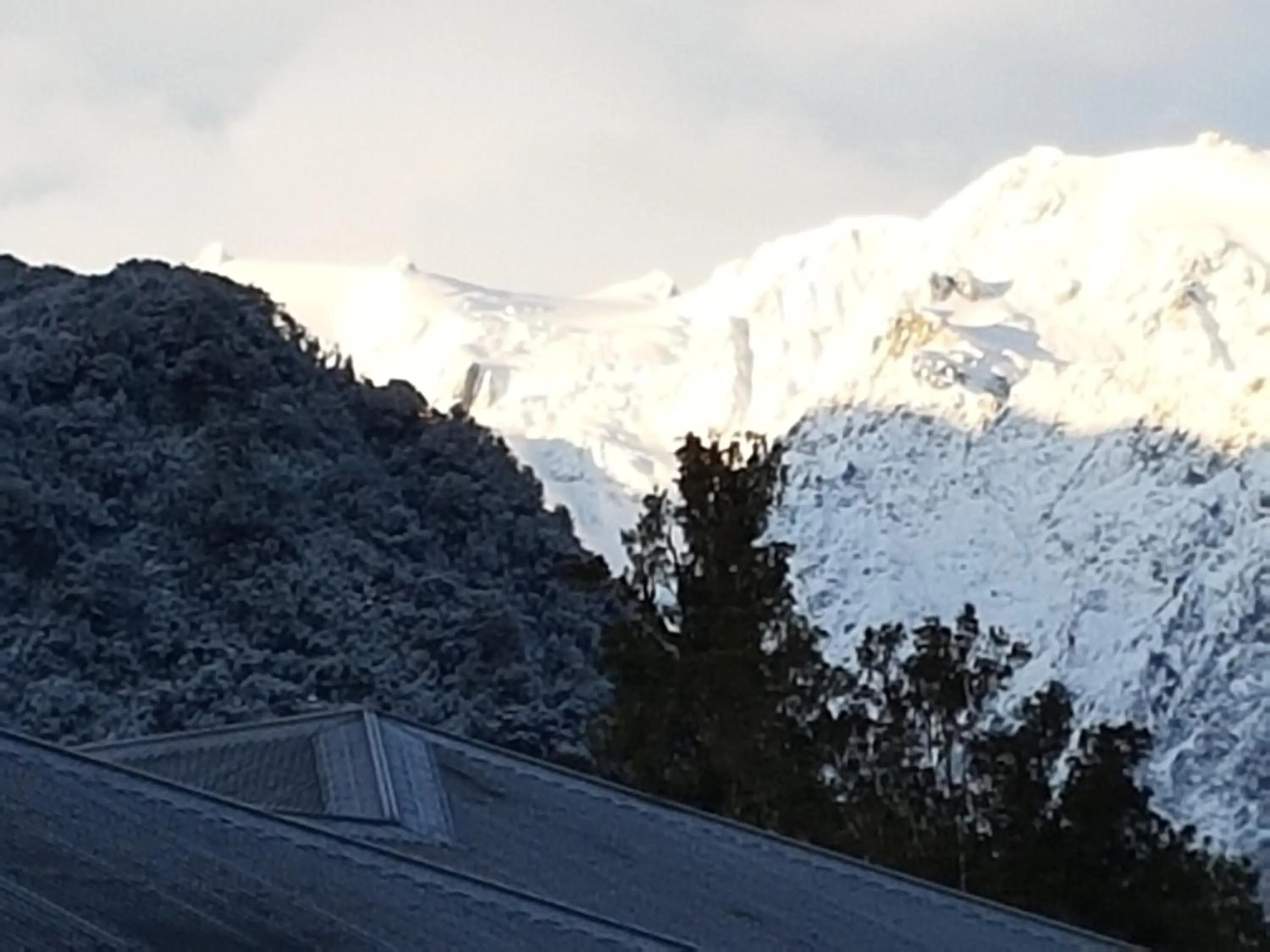 Landmark view in Aspen Court Franz Josef