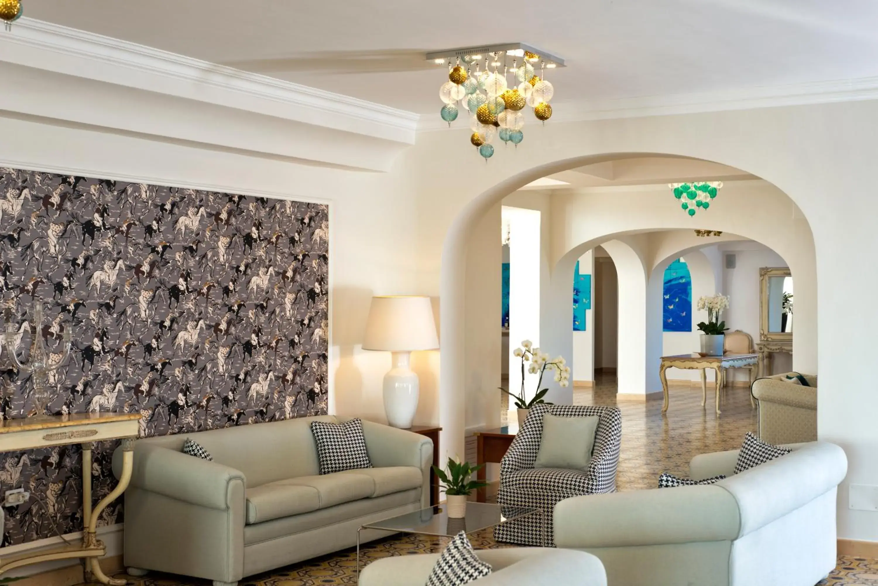 Lobby or reception in San Montano Resort & Spa Lobby or reception in San Montano Resort & Spa