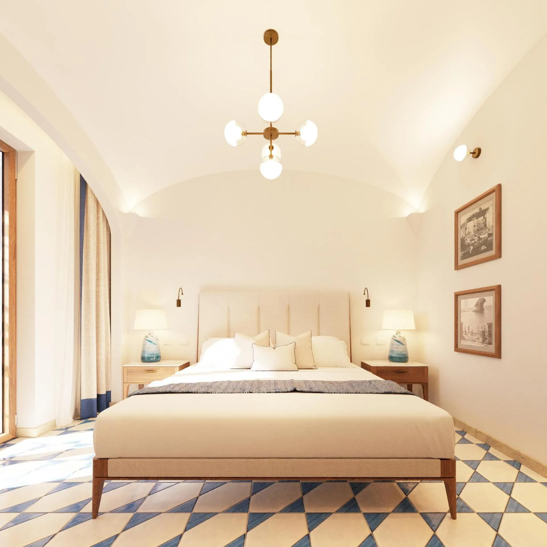 Bed in San Montano Resort & Spa