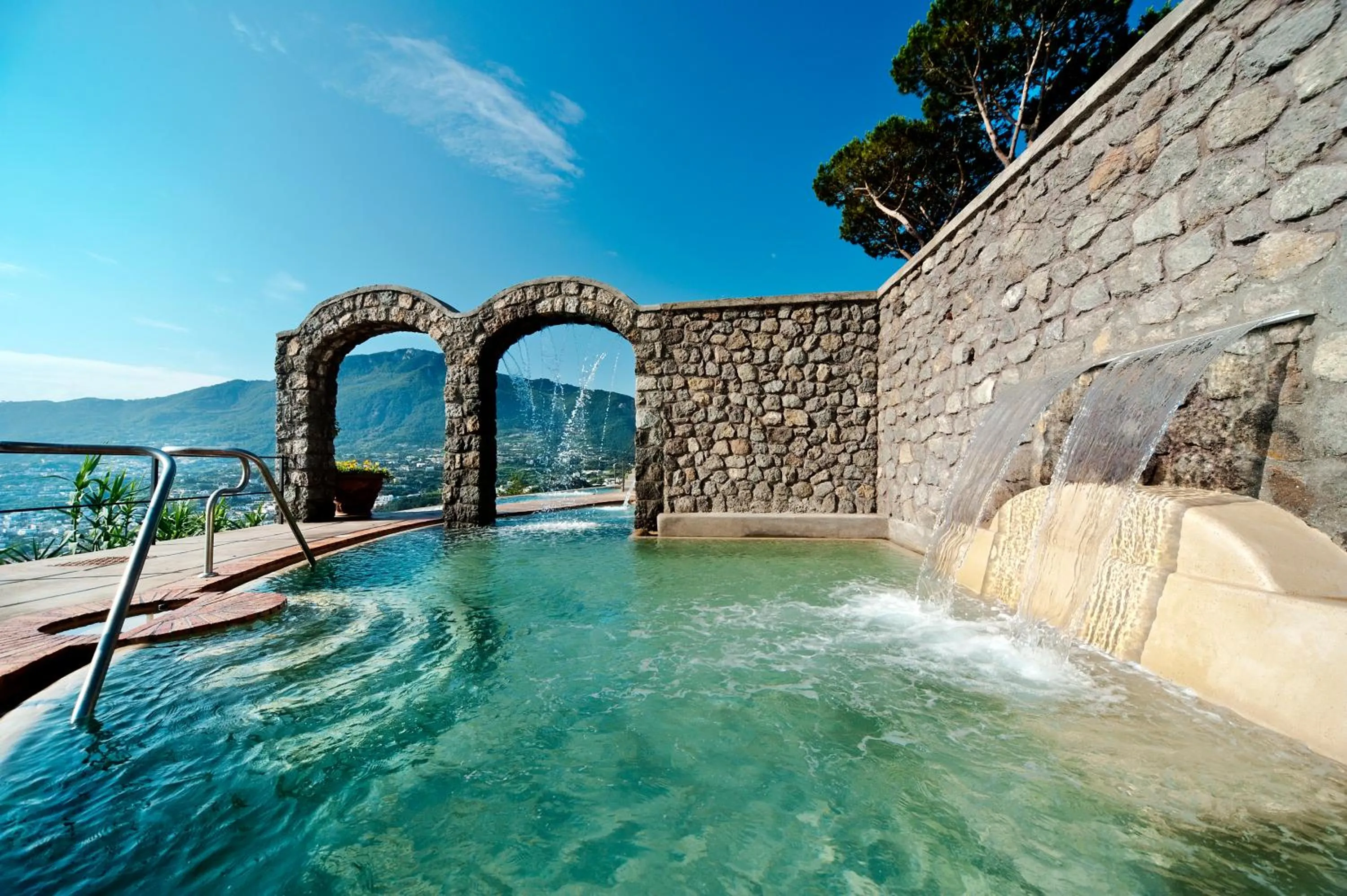 Open Air Bath in San Montano Resort & Spa