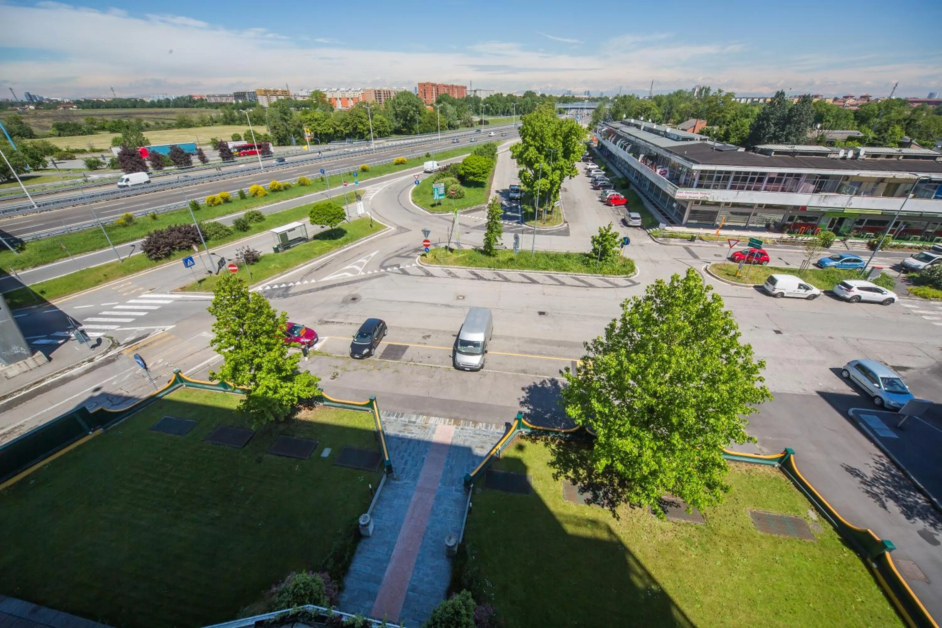 City view in Hotel Alga