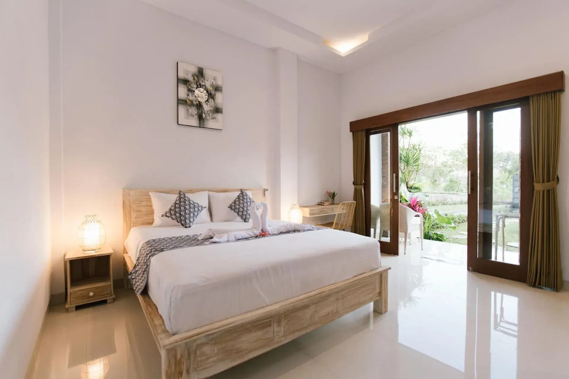Double Room with Pool View - single occupancy in Nanda Homestay Double Room with Pool View - single occupancy in Nanda Homestay