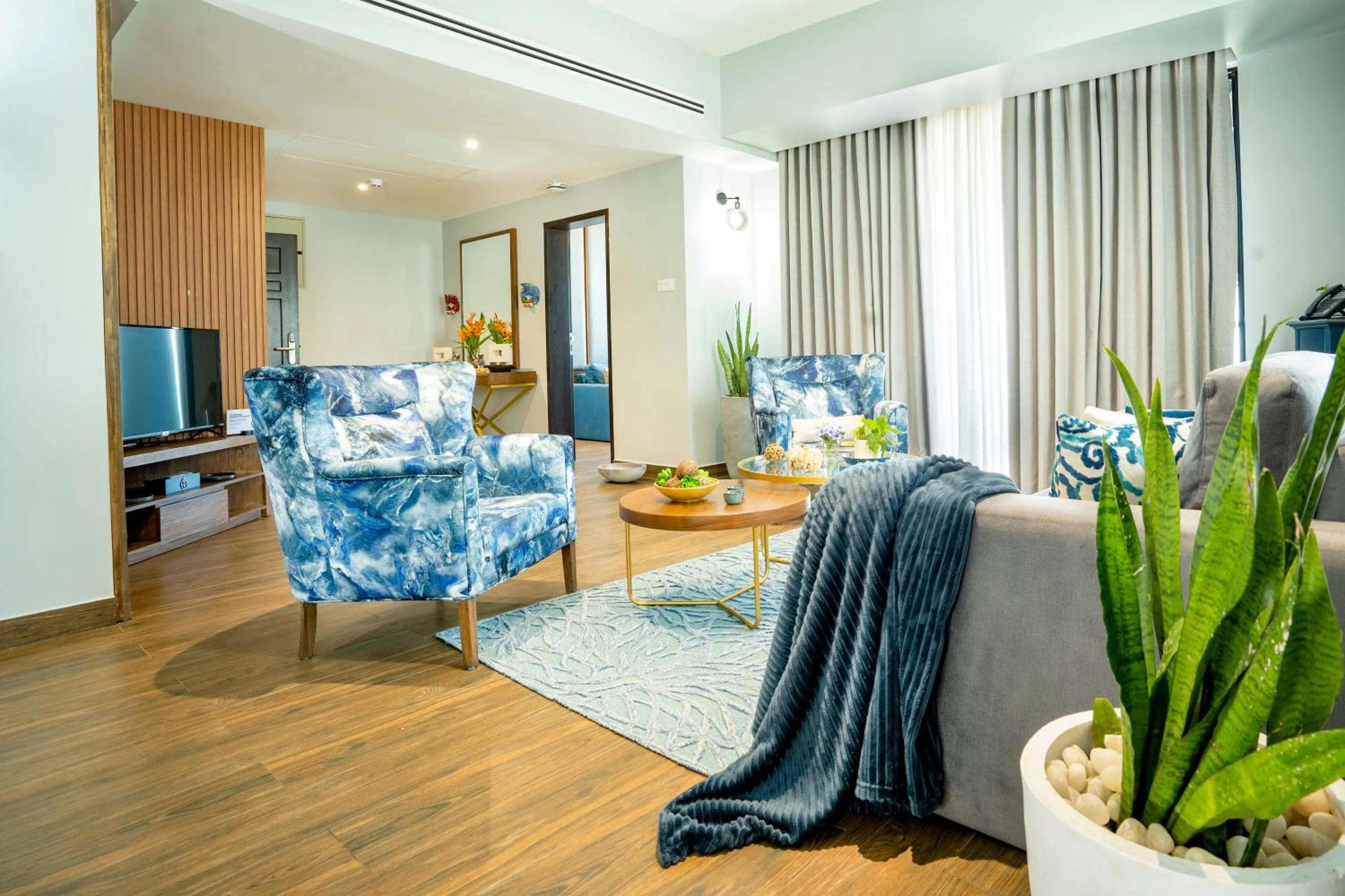 Living room in MaRadha Colombo