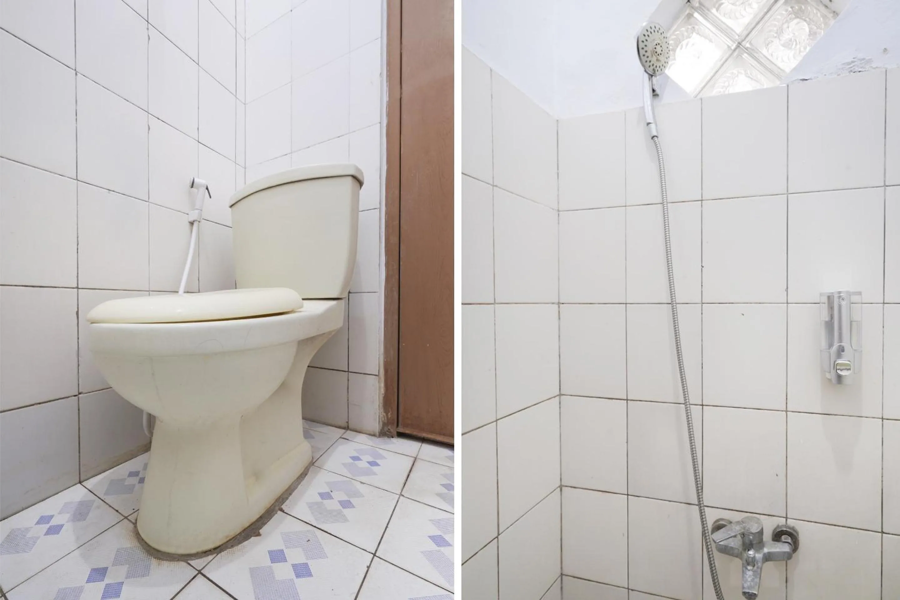 Bathroom in OYO 91561 Gandhi Hotel NearRS Khusus Ginjal Ny. R.A. Habibie