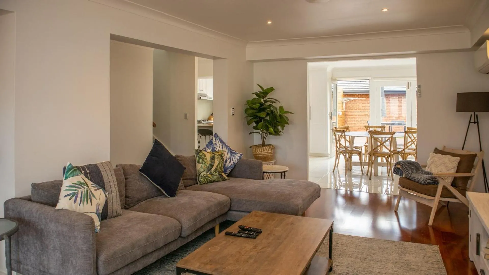 Living room in Brighton House