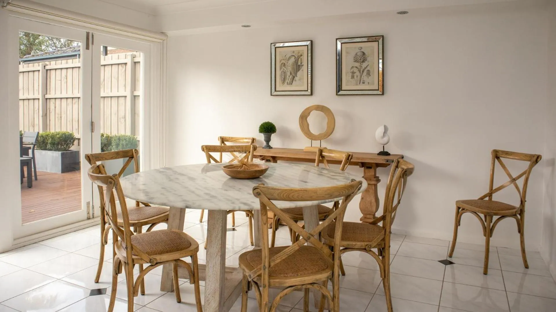 Dining area in Brighton House