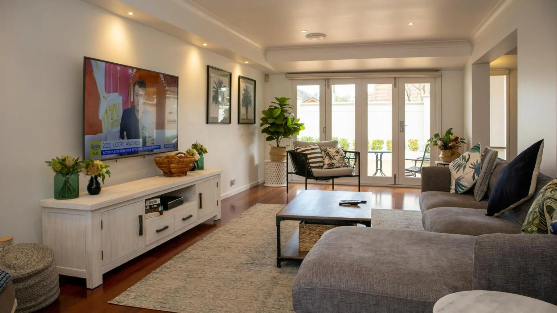 Living room in Brighton House