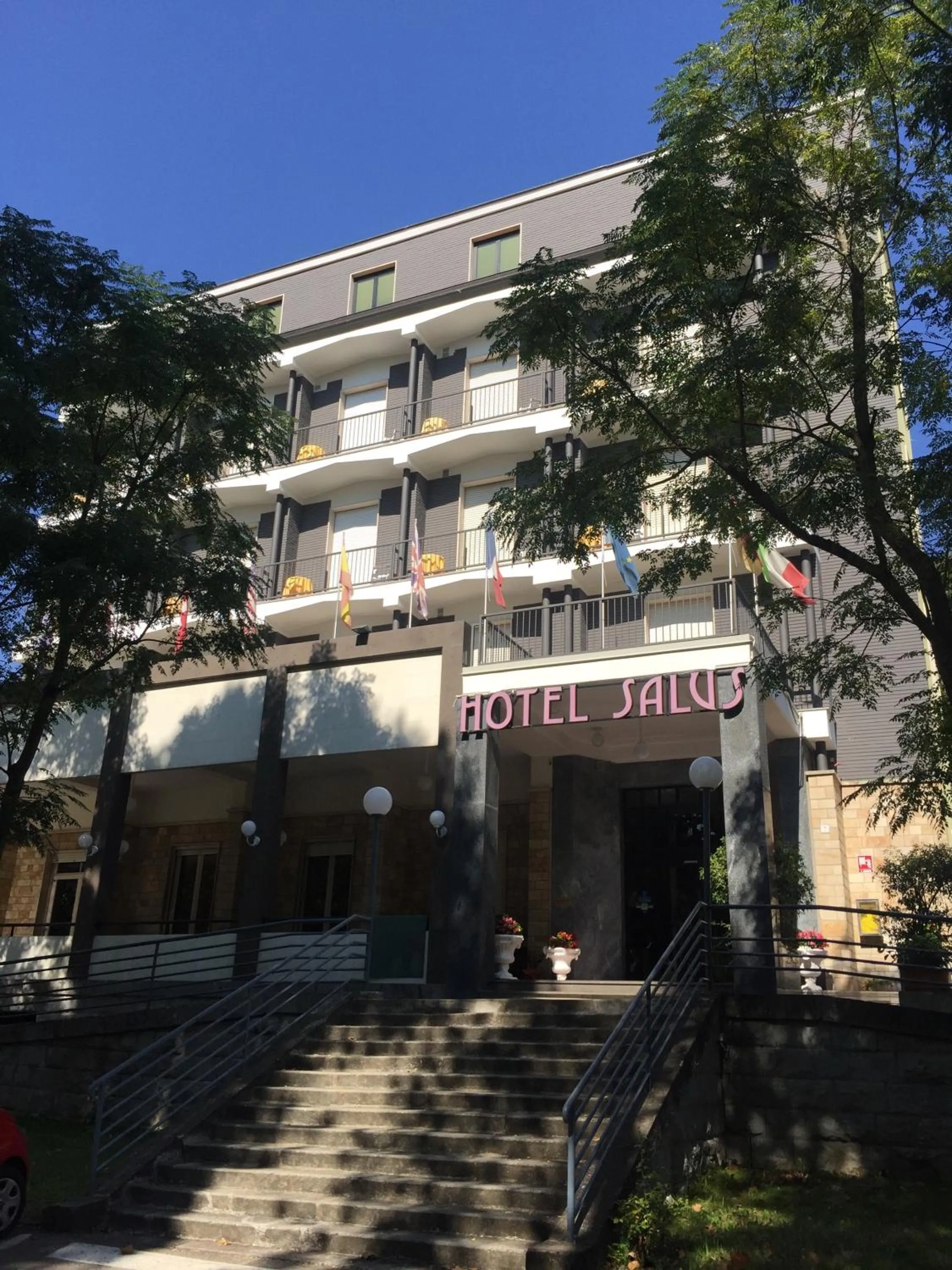 Property building in Hotel Salus