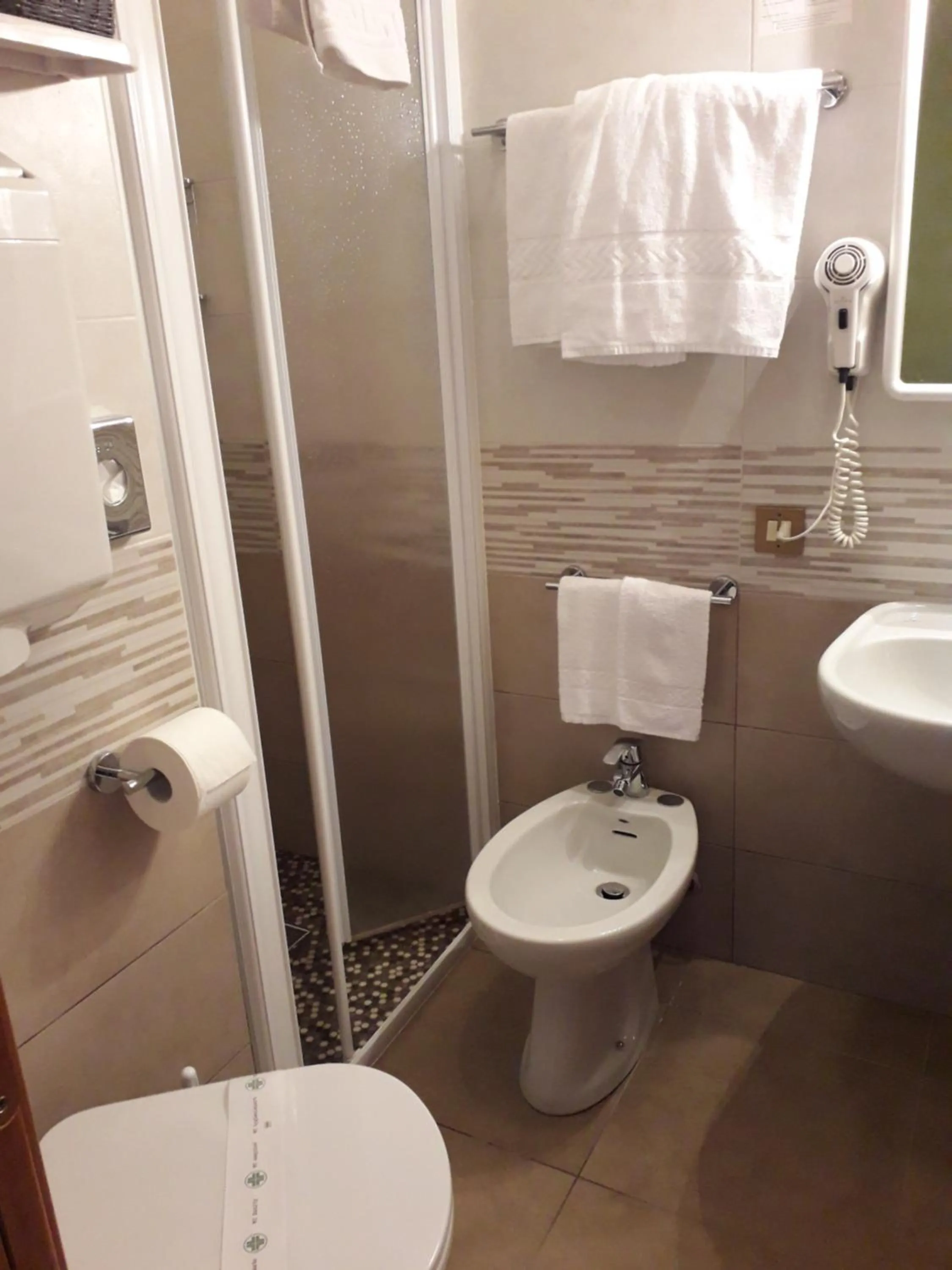 Bathroom in Hotel Fornaci