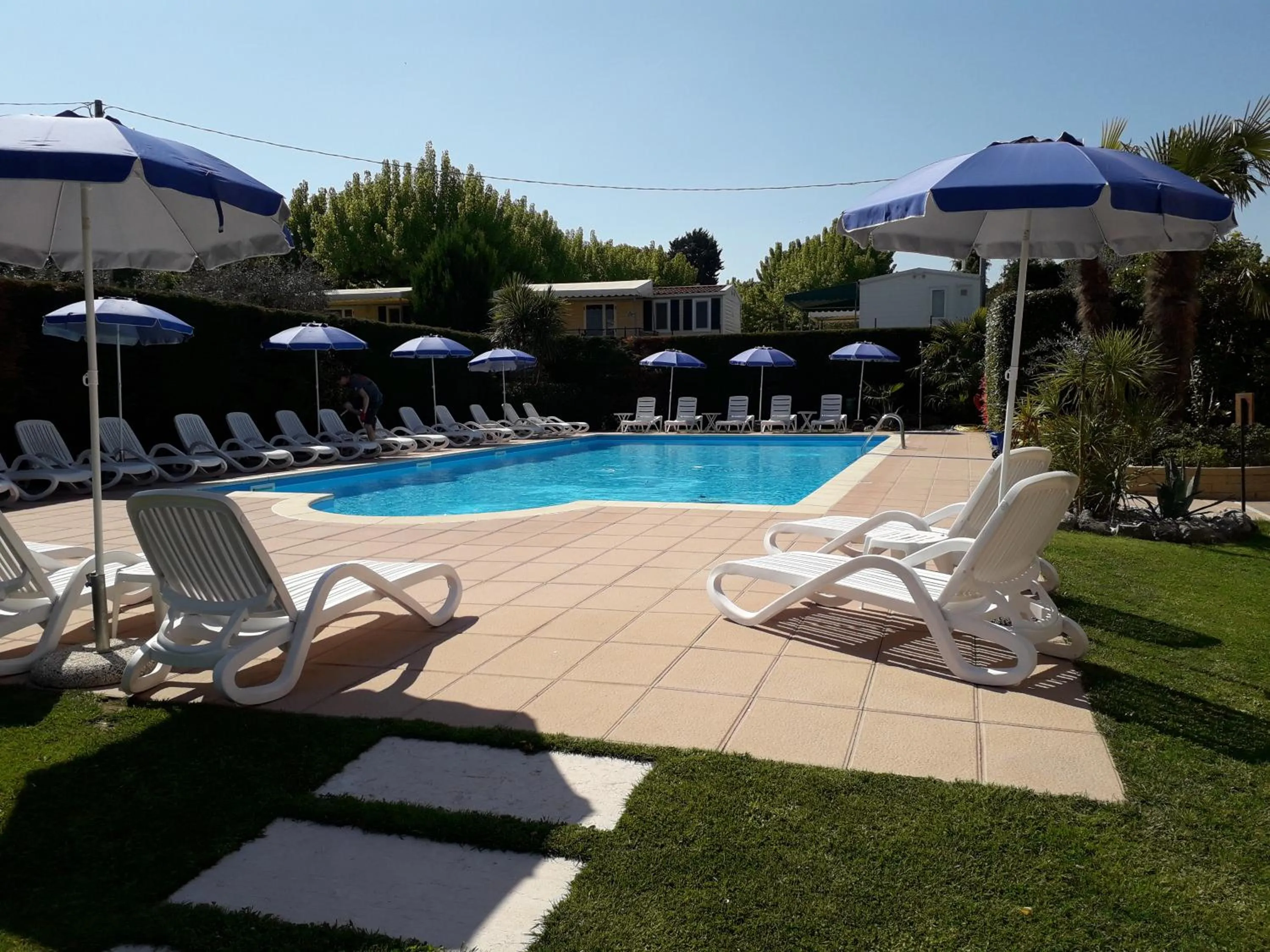 Swimming pool in Hotel Fornaci