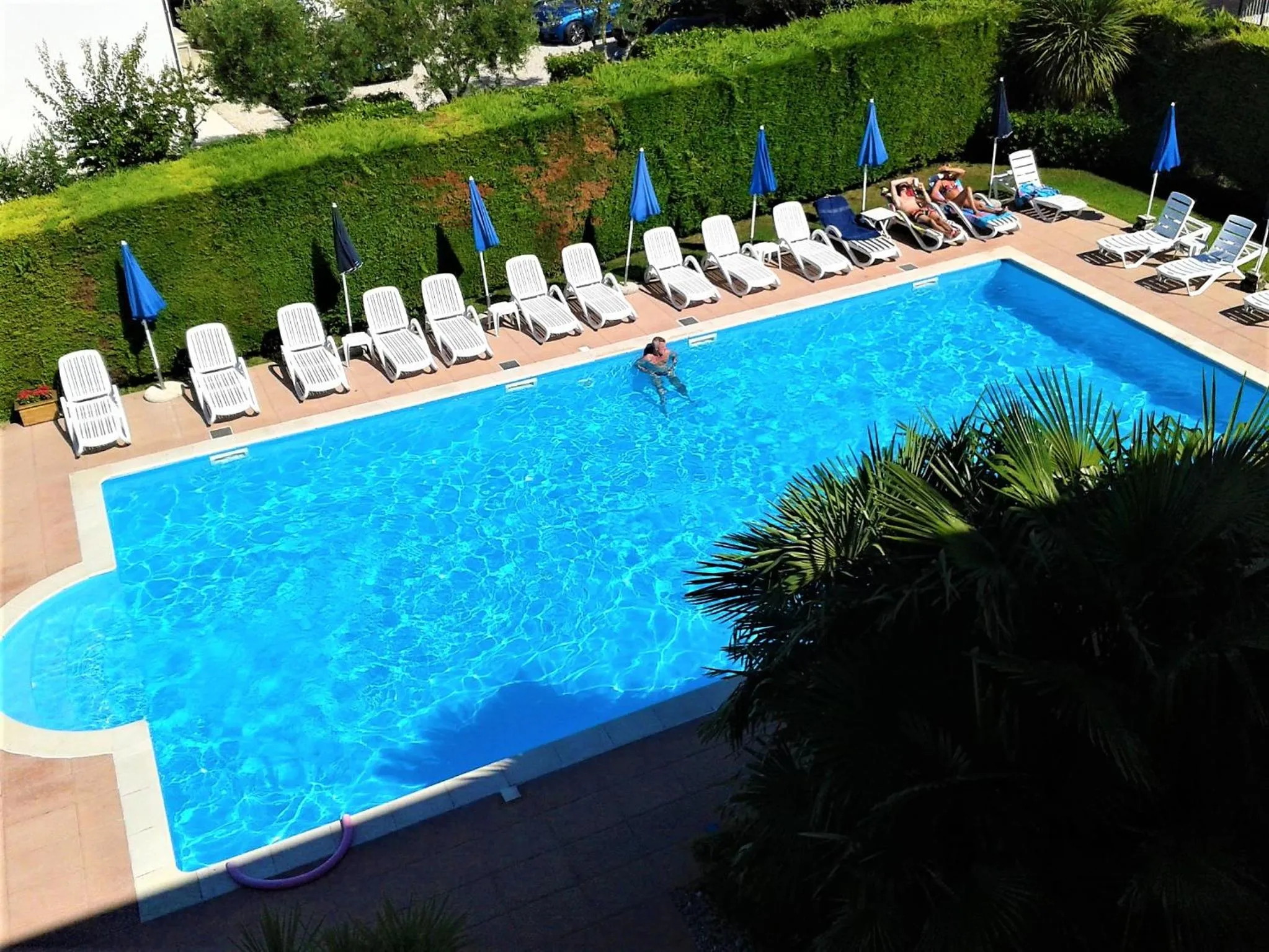 Garden in Hotel Fornaci