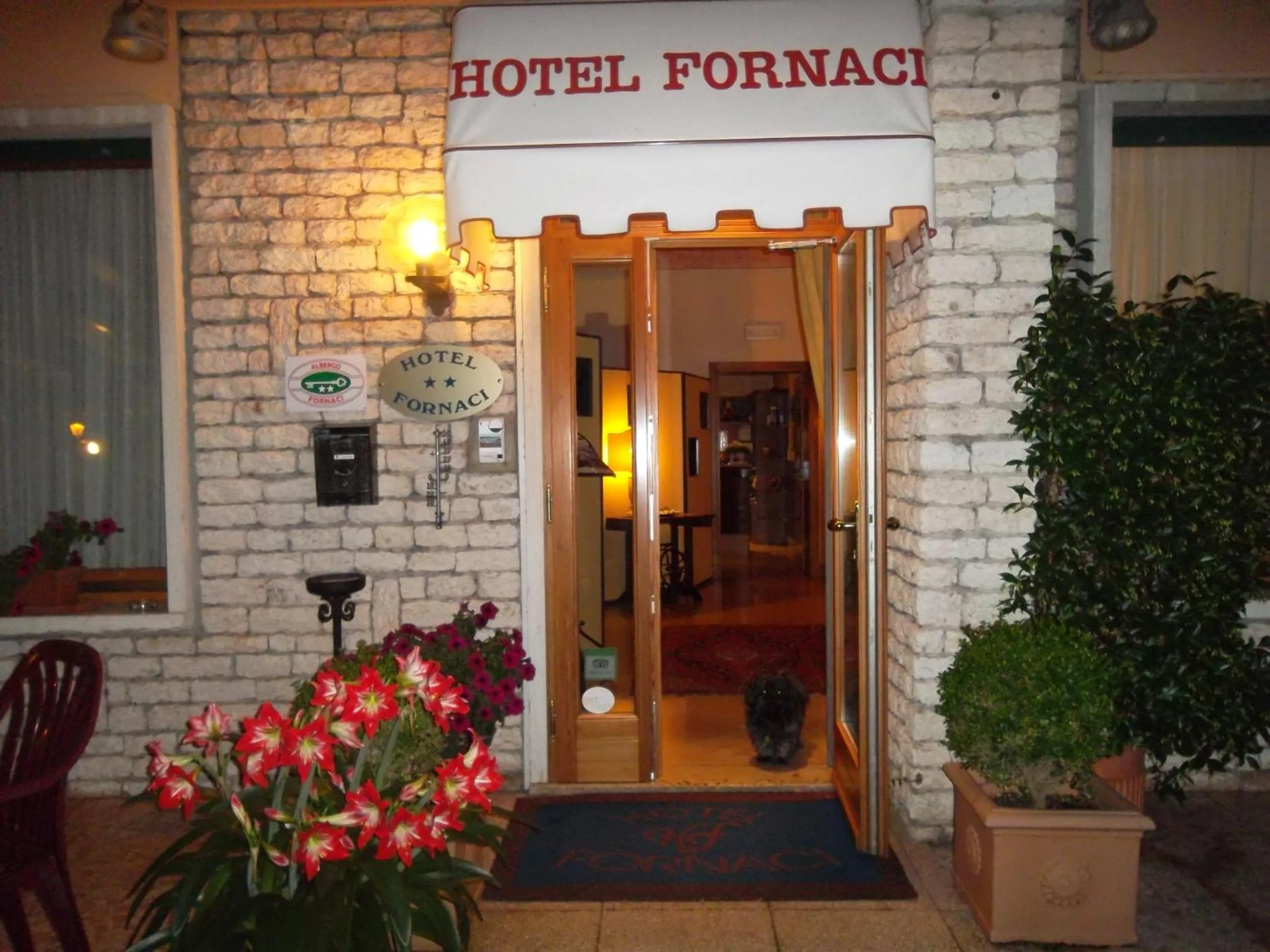 Facade/entrance in Hotel Fornaci