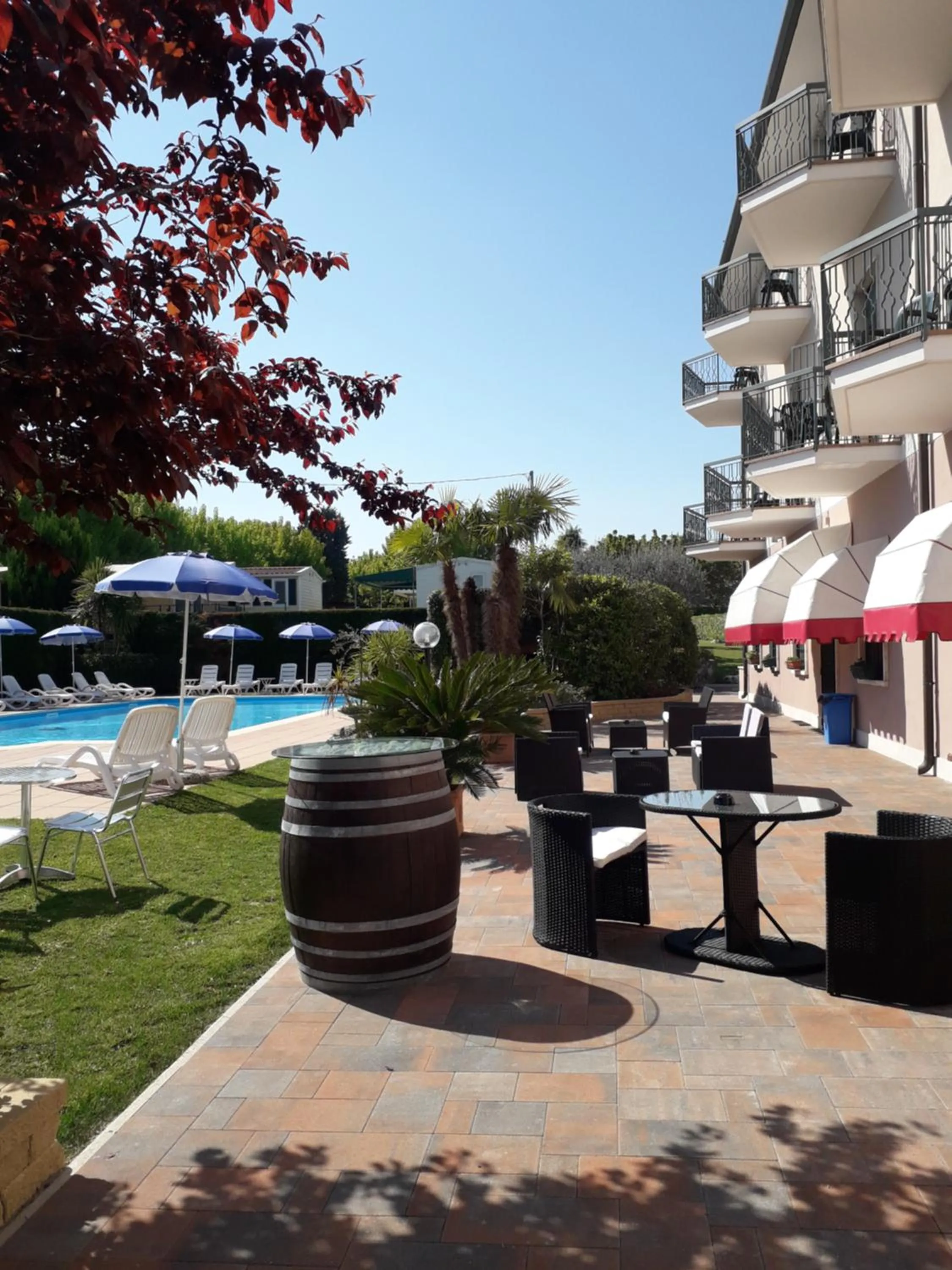 Garden in Hotel Fornaci