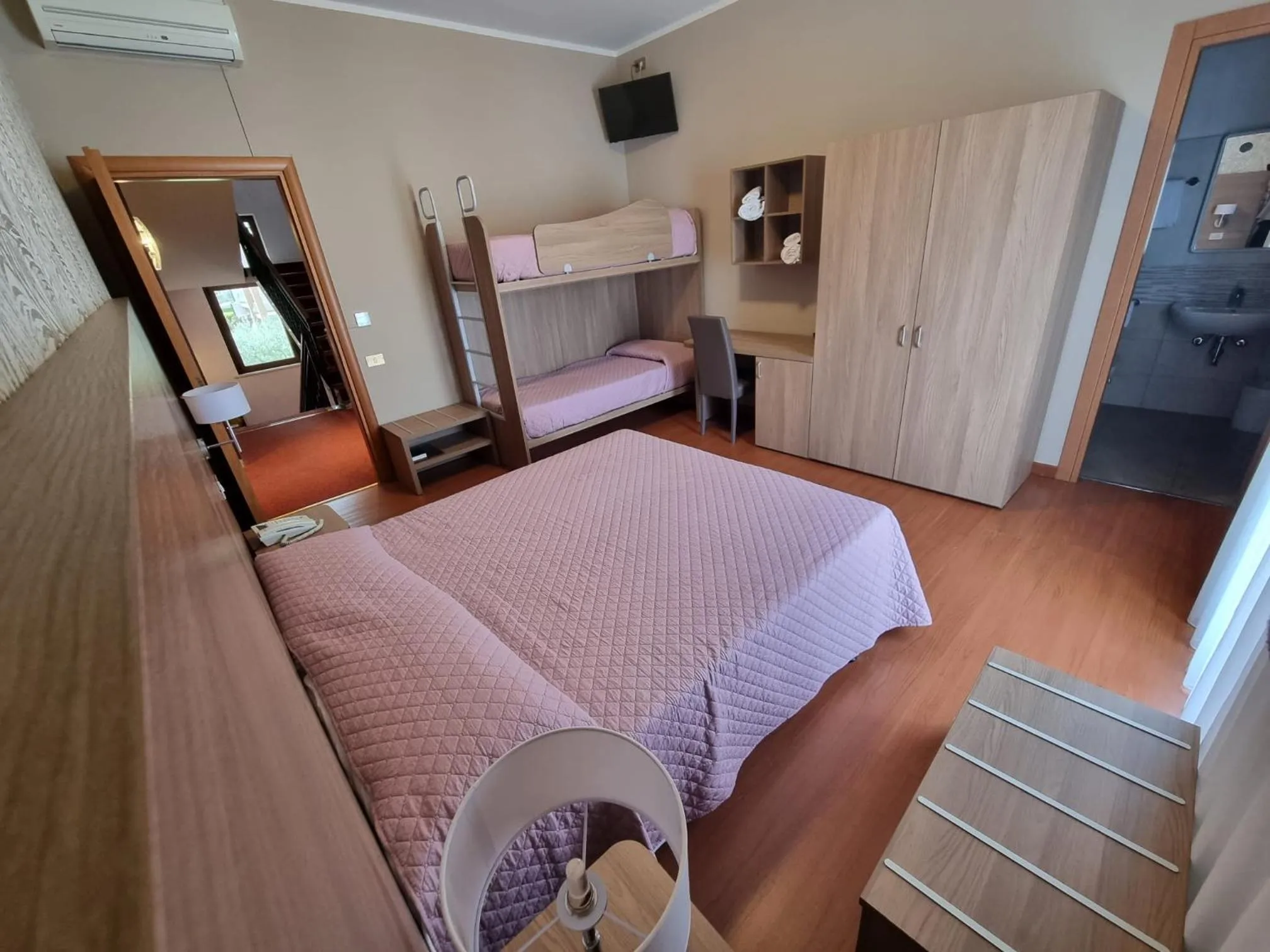 Bed in Hotel Fornaci