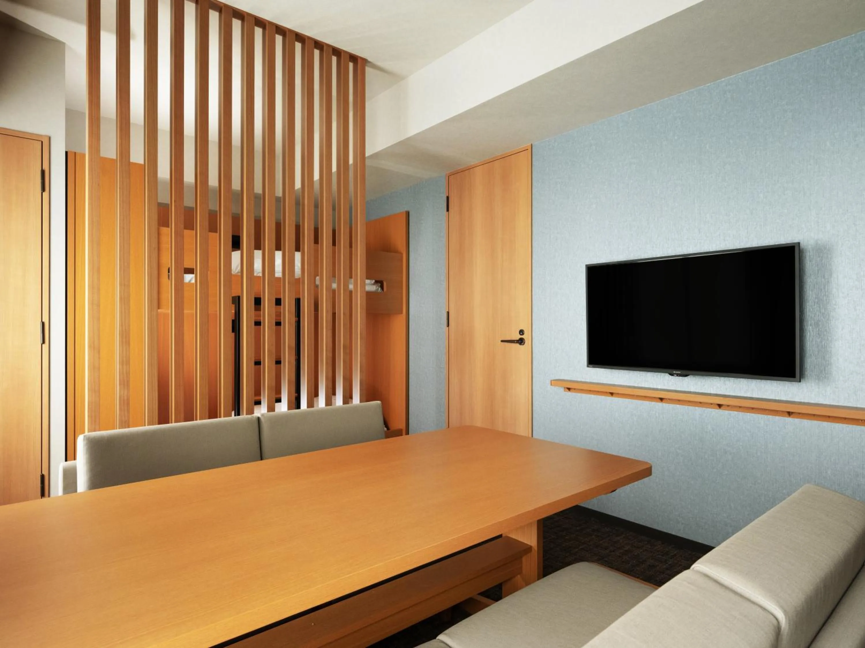 Photo of the whole room, Bed in MIMARU Tokyo Station East