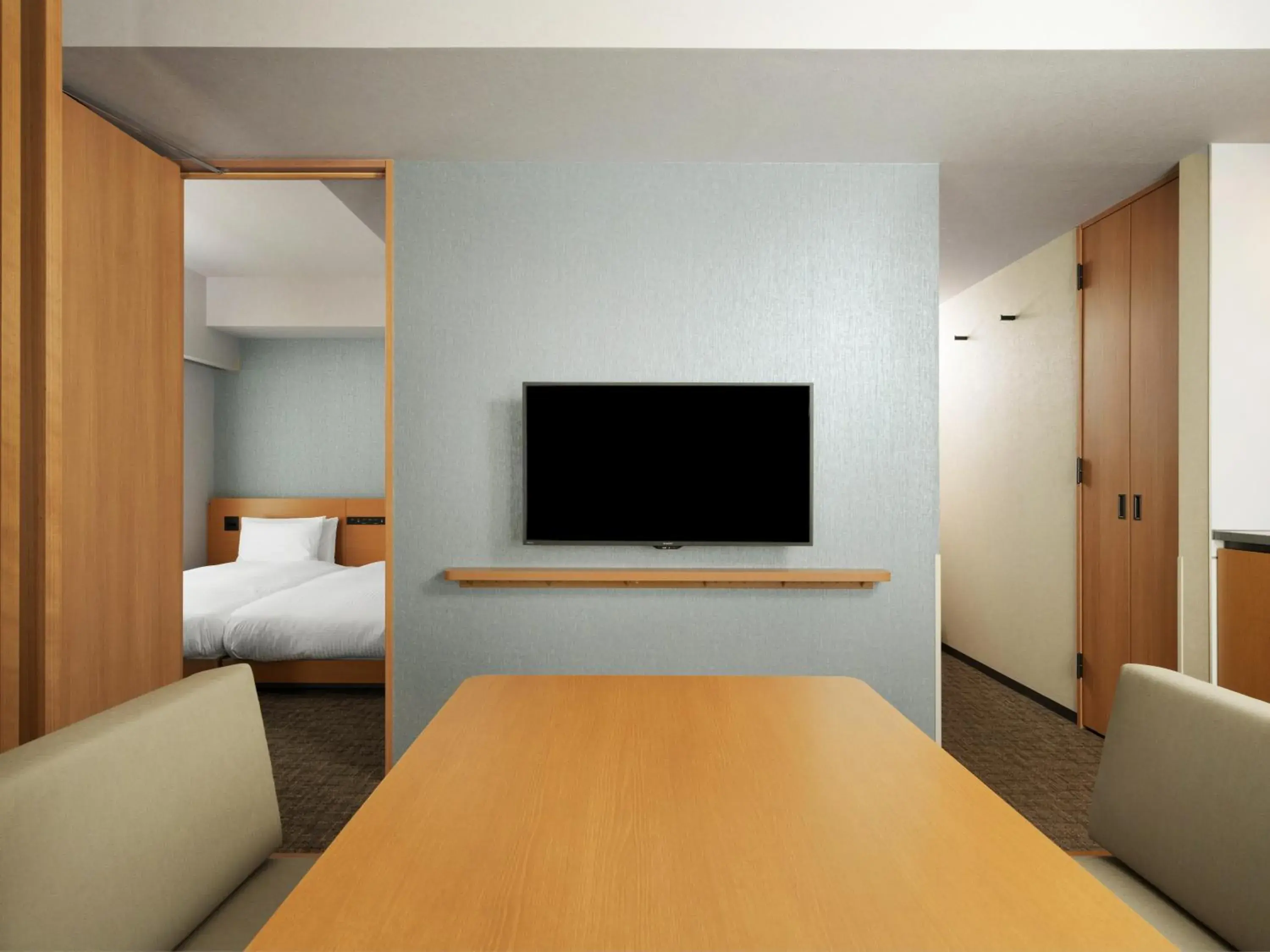 Living room, Bed in MIMARU Tokyo Station East Living room, Bed in MIMARU Tokyo Station East