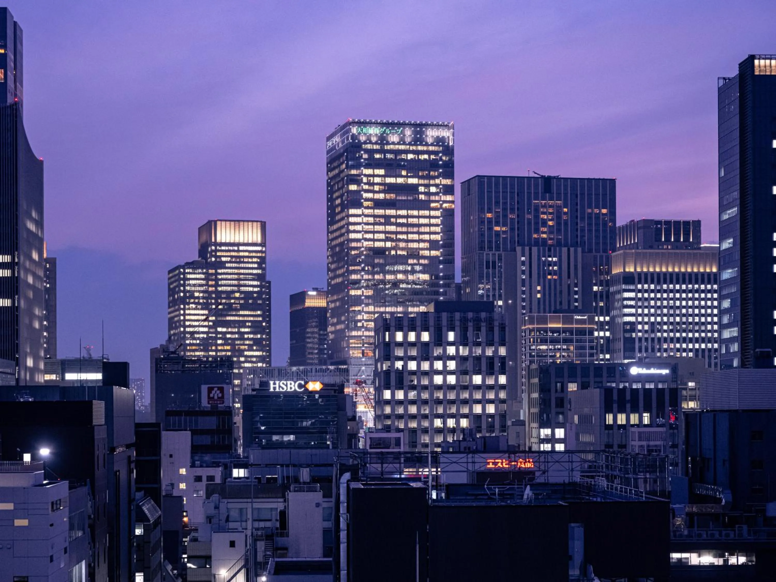 City view in MIMARU Tokyo Station East