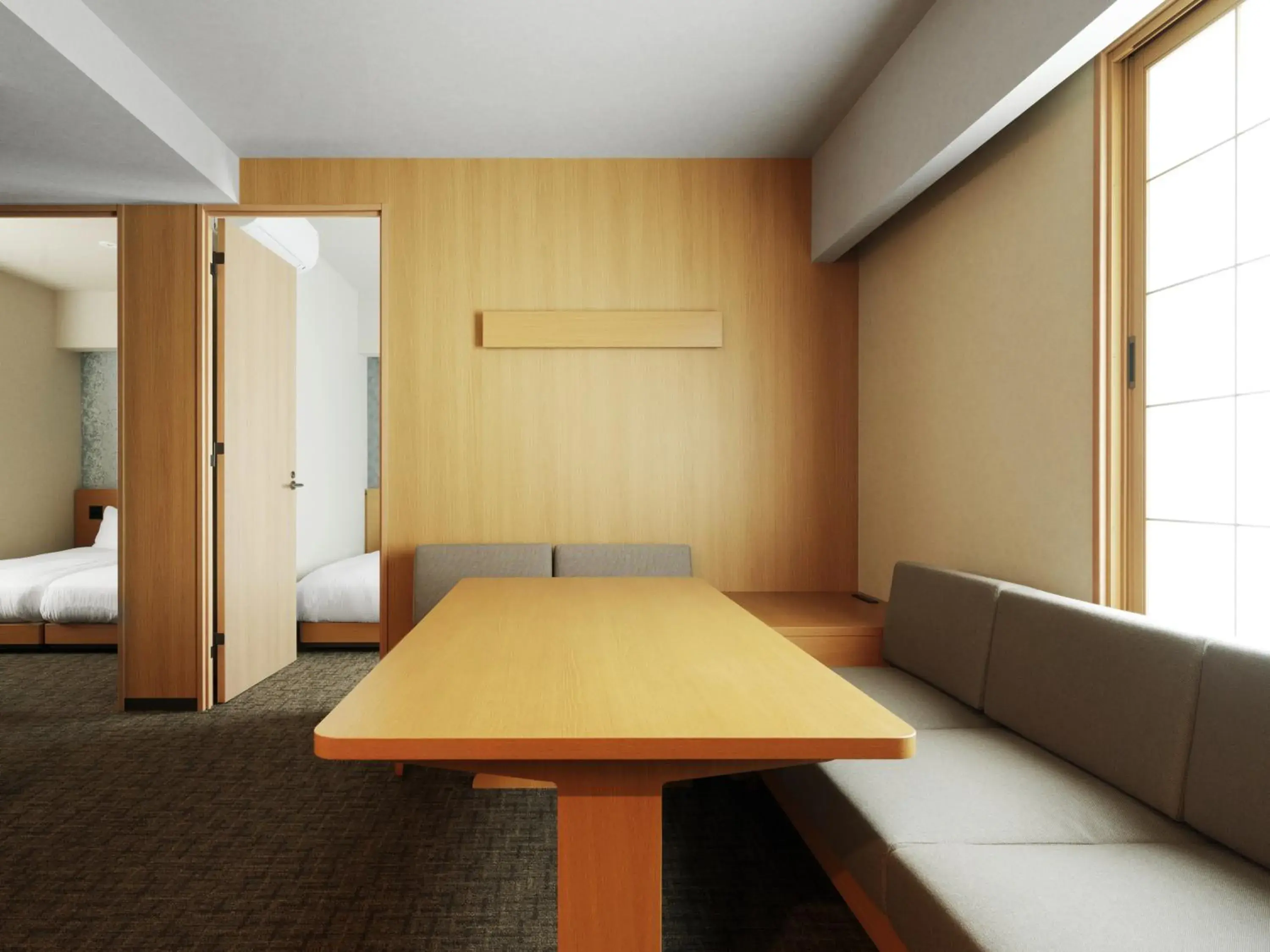 Living room, Bed in MIMARU Tokyo Station East Living room, Bed in MIMARU Tokyo Station East