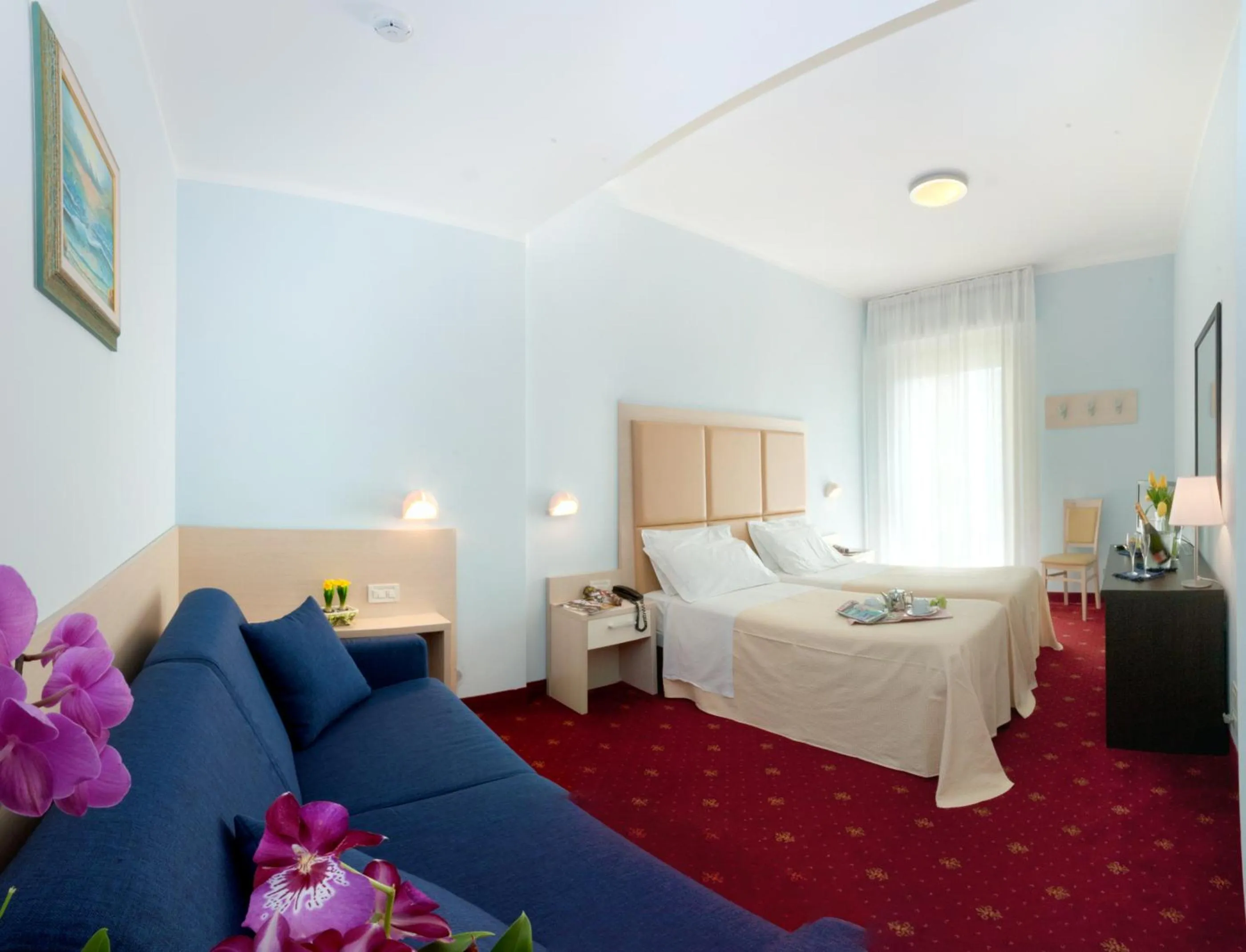 Photo of the whole room, Bed in Hotel Columbia Terme