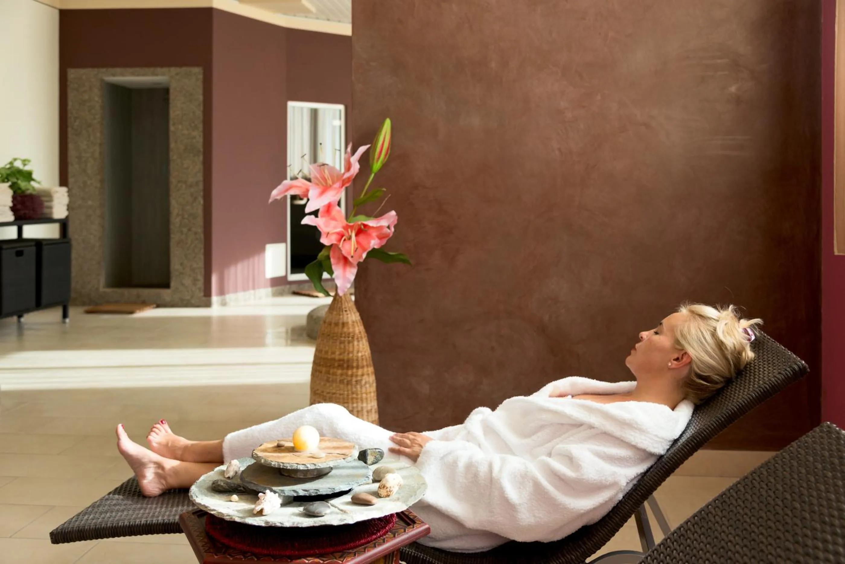 Spa and wellness centre/facilities in Hotel Columbia Terme