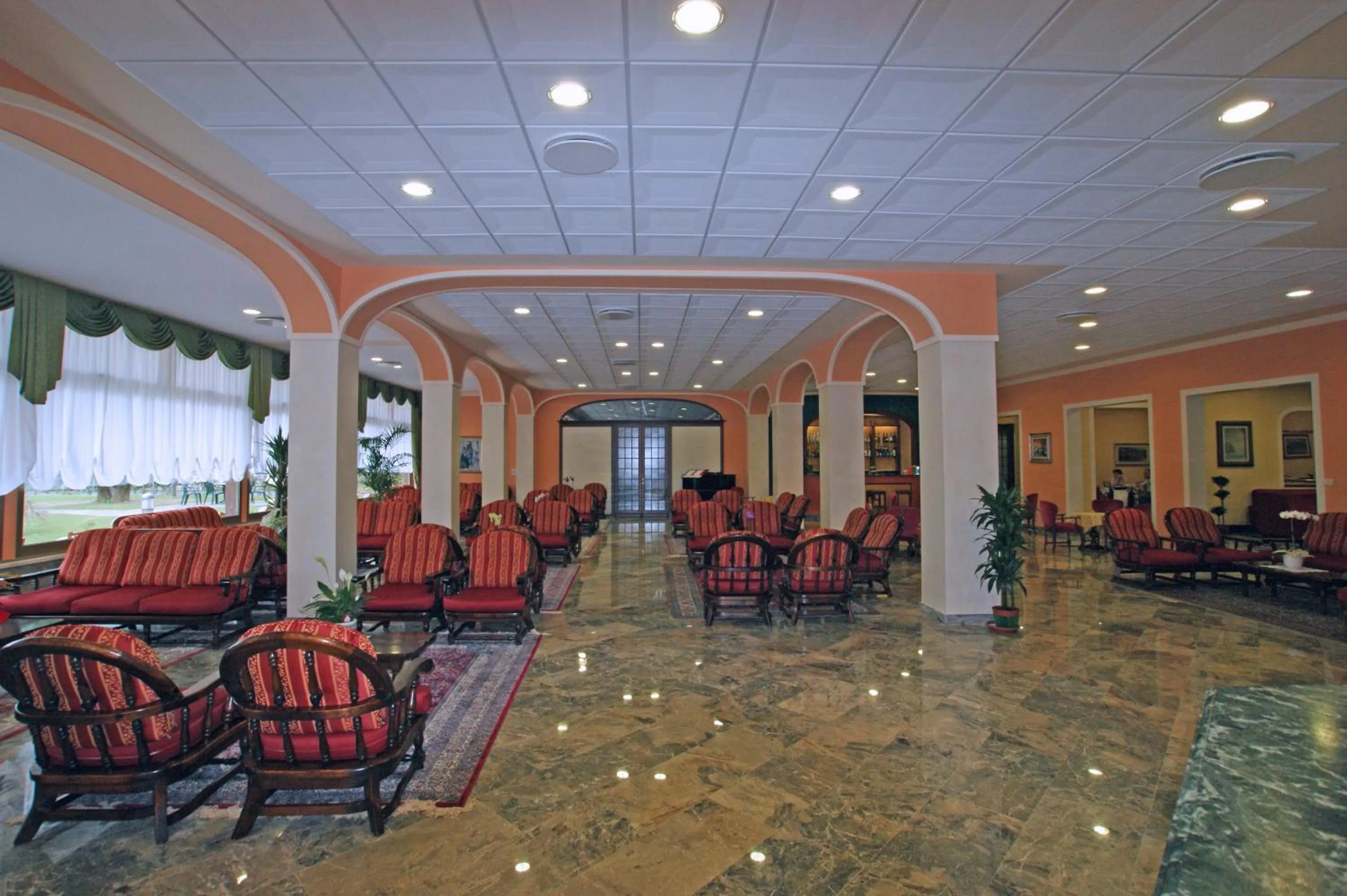 Lobby or reception in Hotel Columbia Terme