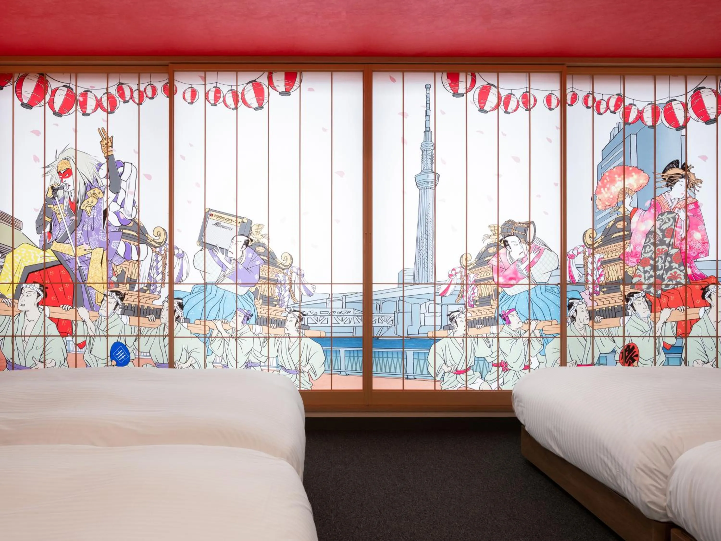 Photo of the whole room, Bed in MIMARU Tokyo Kinshicho