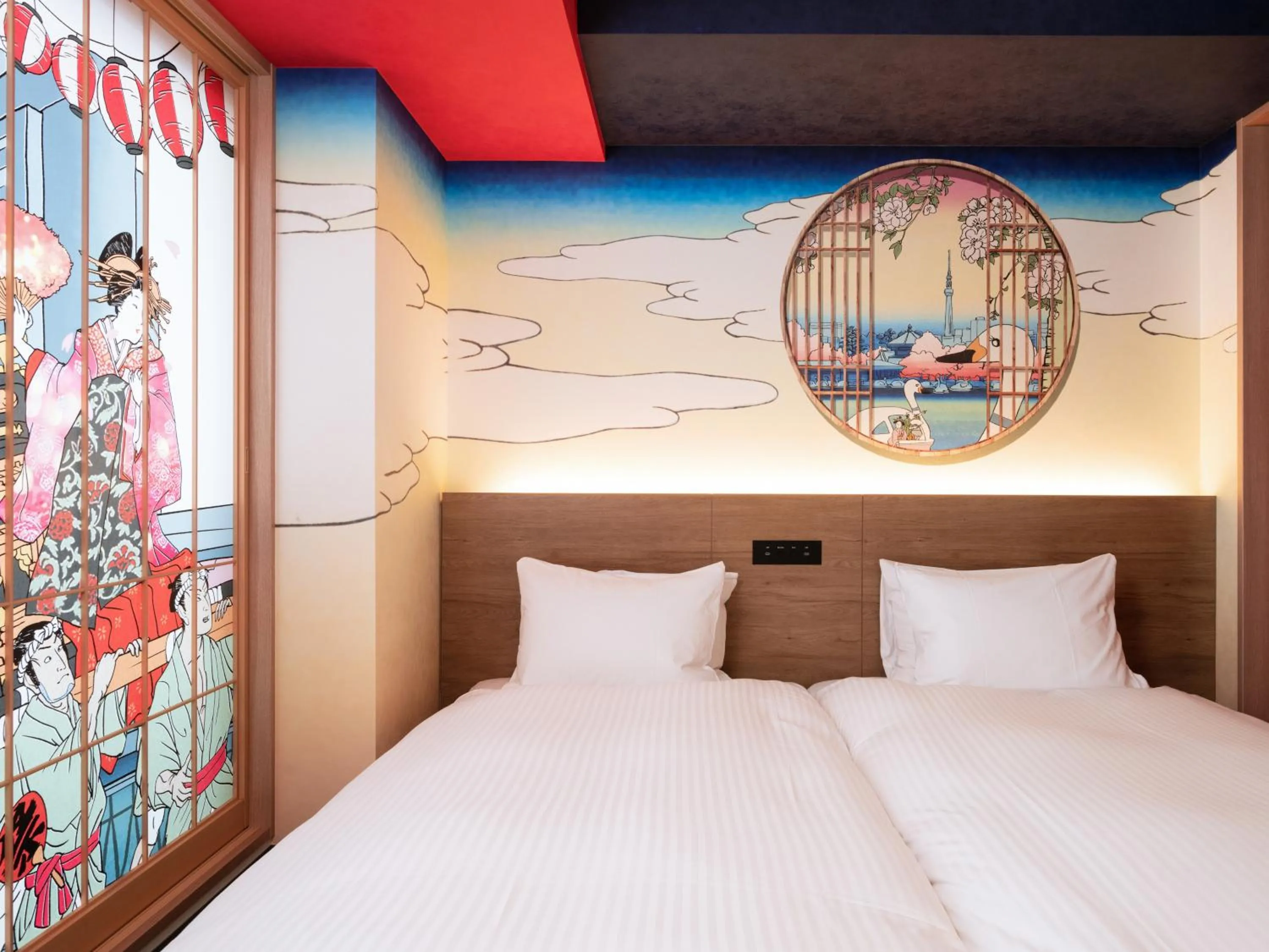 Photo of the whole room, Bed in MIMARU Tokyo Kinshicho