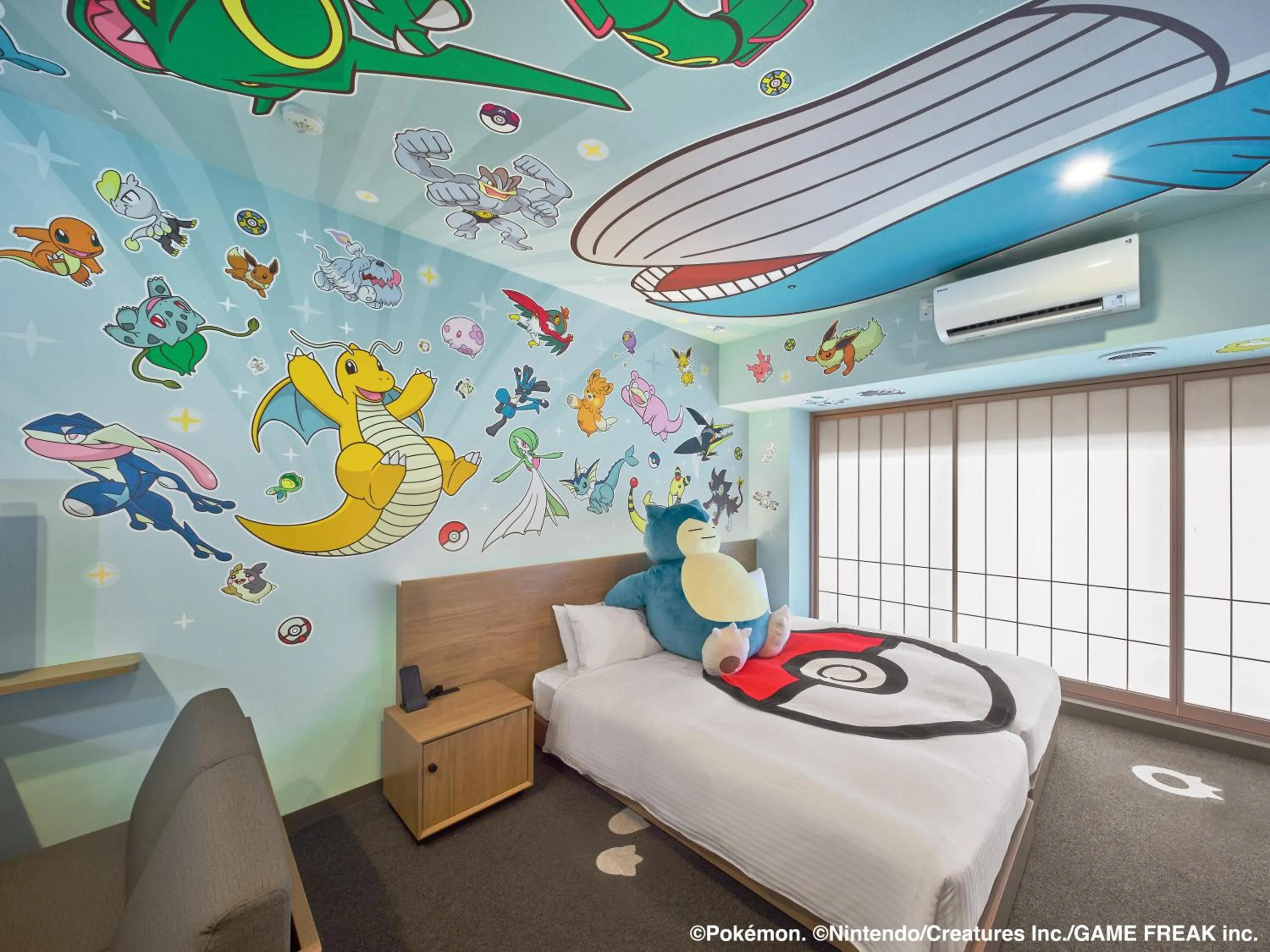 Bed in MIMARU Tokyo Kinshicho