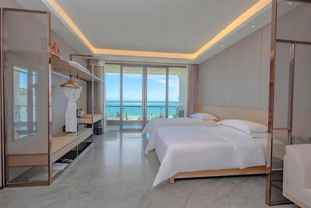 Premium Oceanfront Room-Twin Bed in Vaperse Hainan Clear Water Bay Premium Oceanfront Room-Twin Bed in Vaperse Hainan Clear Water Bay
